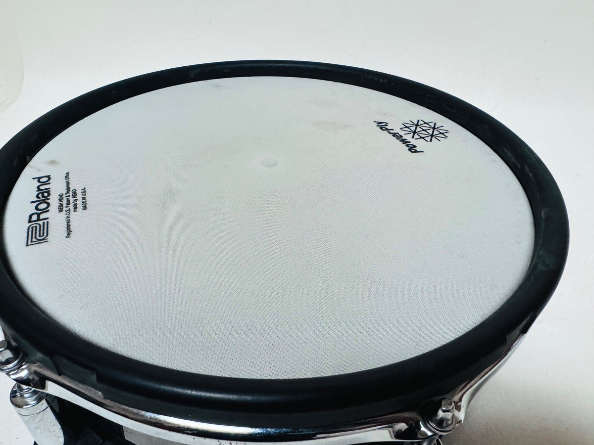 Roland PD-128S-BC 12” Black Chrome Mesh Snare Pad PD128