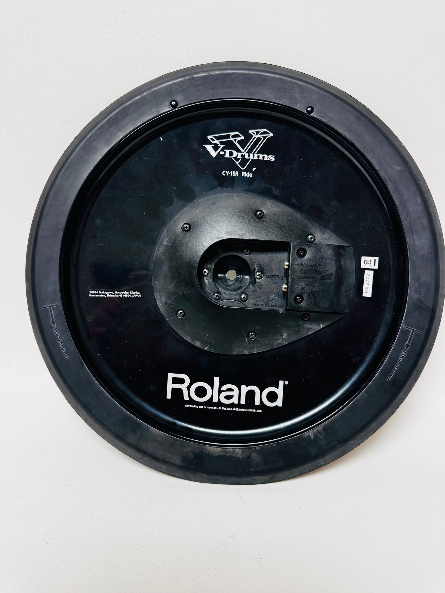 Roland CY-15R Ride Cymbal Black Back CY15 CY-15