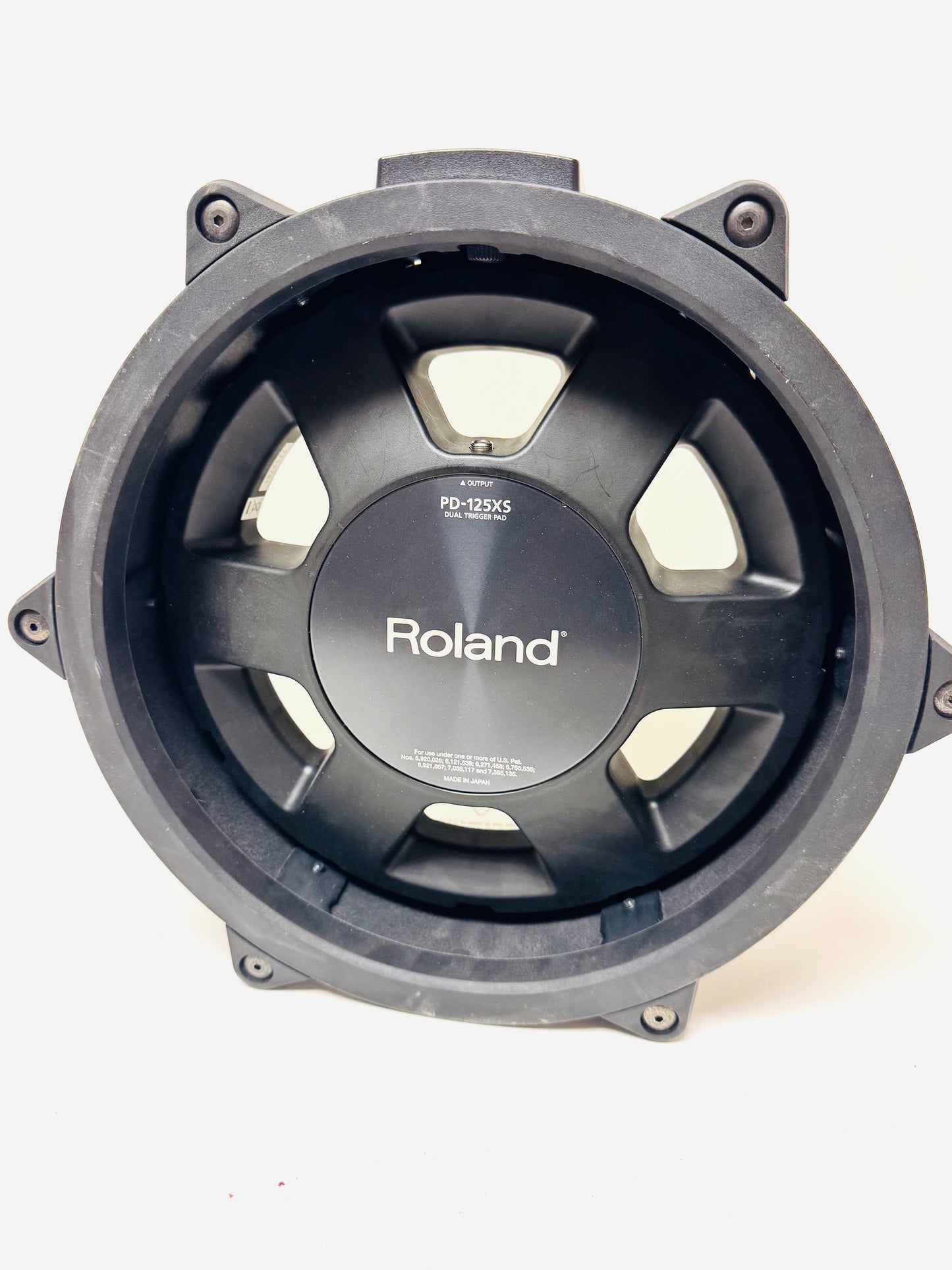 Roland PD-125xs 12” Black Wraptor Wrap Mesh Dual Zone Snare Pad