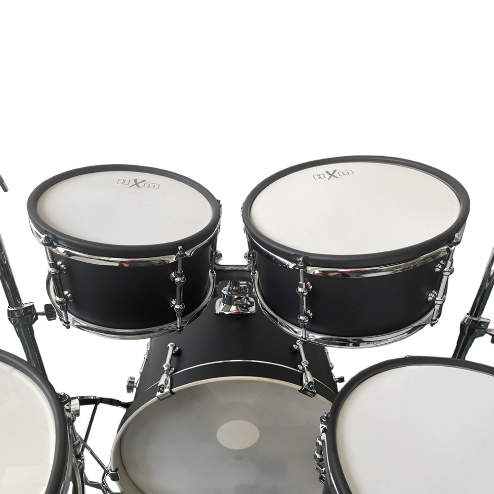 HXM XD-2000 KM Electronic Drum Professional Mesh 9-piece Kit Black Matte
