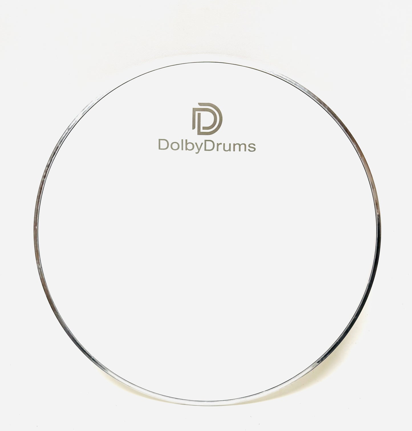 Dolby Drums 18” 3-Ply MESH Low Volume Resonant or Batter Drumhead White