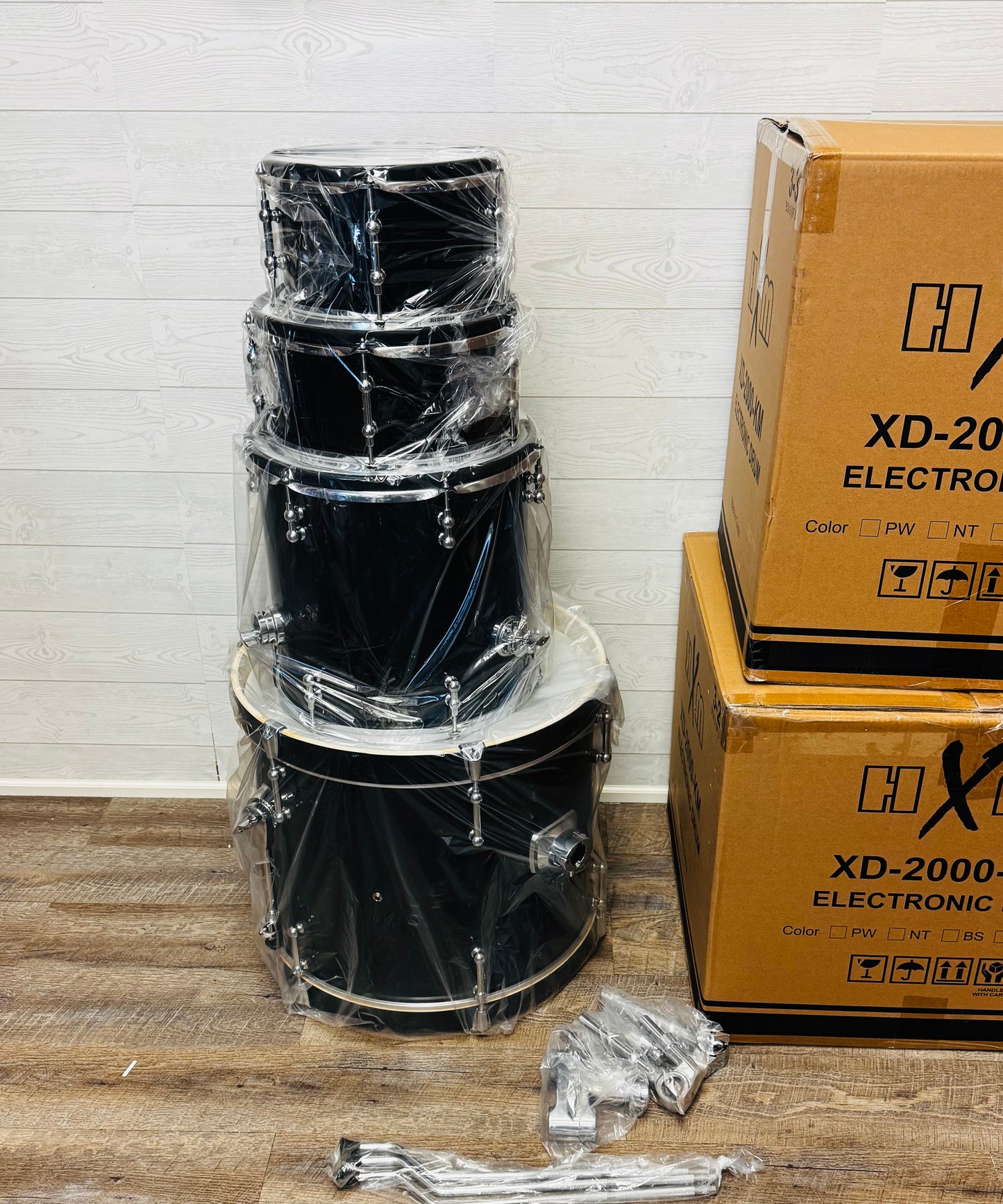 HXM Shell Pack Kick Floor Rack Tom for Roland Alesis Lemon Kit VAD