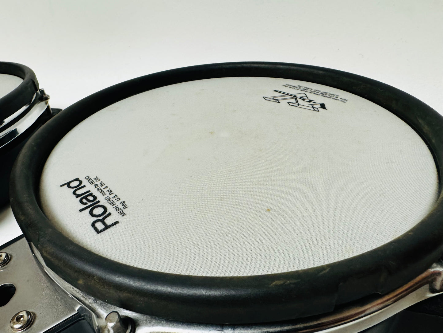 Pair of Roland PDX-100 10” Mesh Snare Tom Pad PDX100