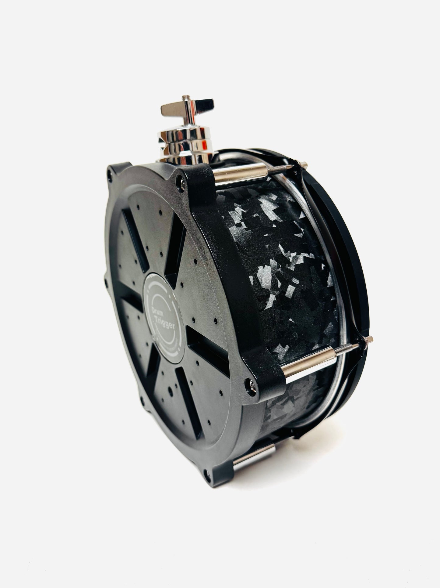 Lemon 10” x 4” Ghost Metal Mesh Tom for Roland Alesis Strike Kit