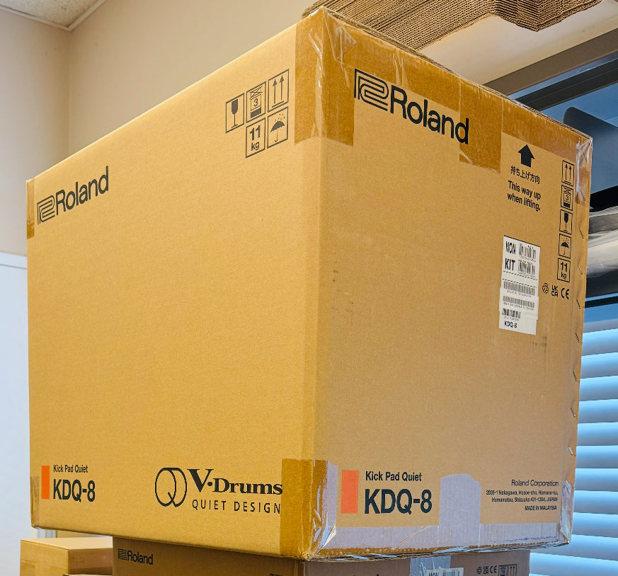 Roland KDQ-8 Quiet KICK Pad VQD-106 OPEN BOX