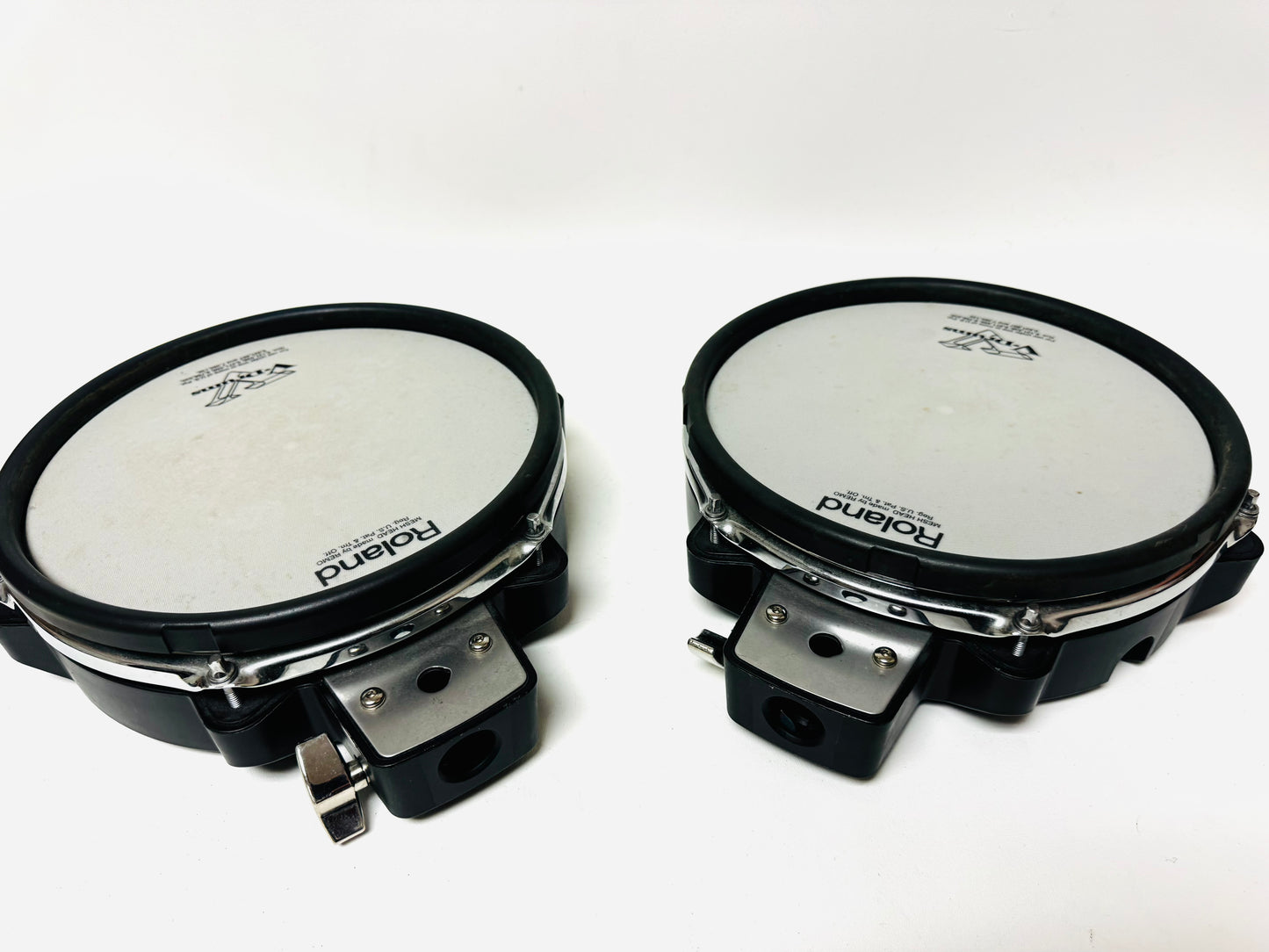 Pair of Roland PDX-100 10” Mesh Snare Tom Pad PDX100