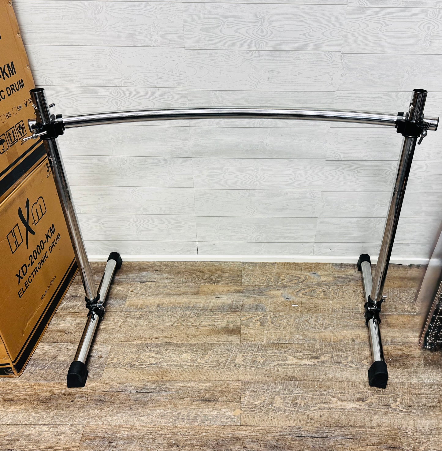 PDP Chrome Power Drum Rack Curved Gibraltar Clamp 1.5” Tubes