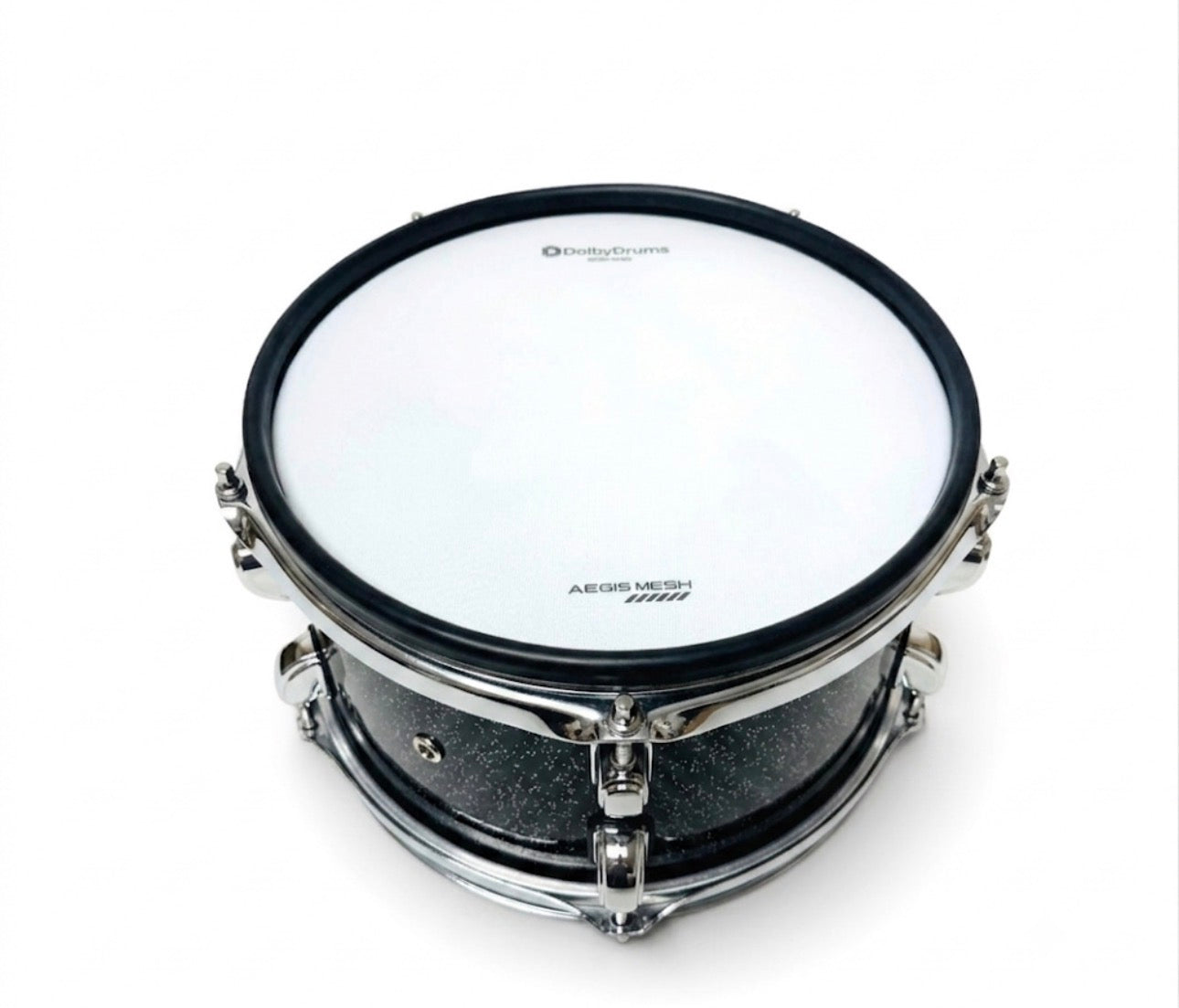 Dolby 10” Electronic Black Sparkle TOM w 6 Triggers for Roland Alesis Drum