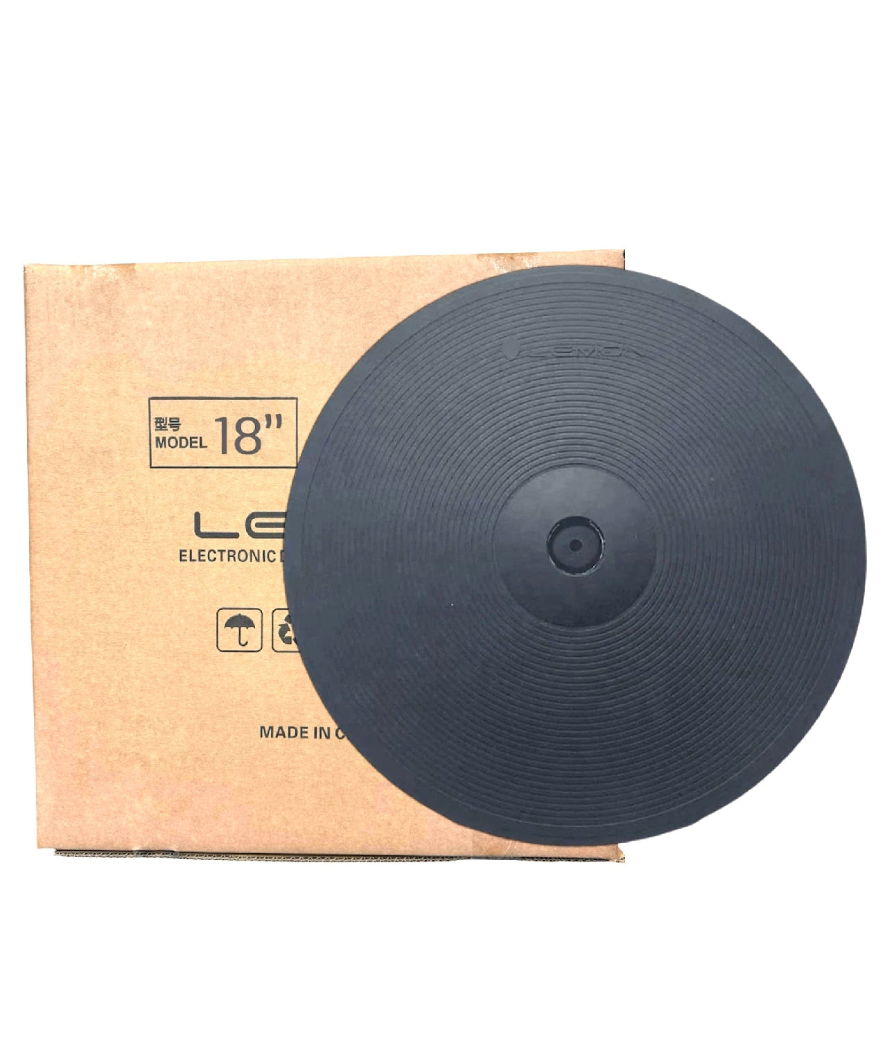 Lemon LARGE Cymbal Pack 15” Crash 18” Ride 14” Hi Hat for Roland Alesis Kit