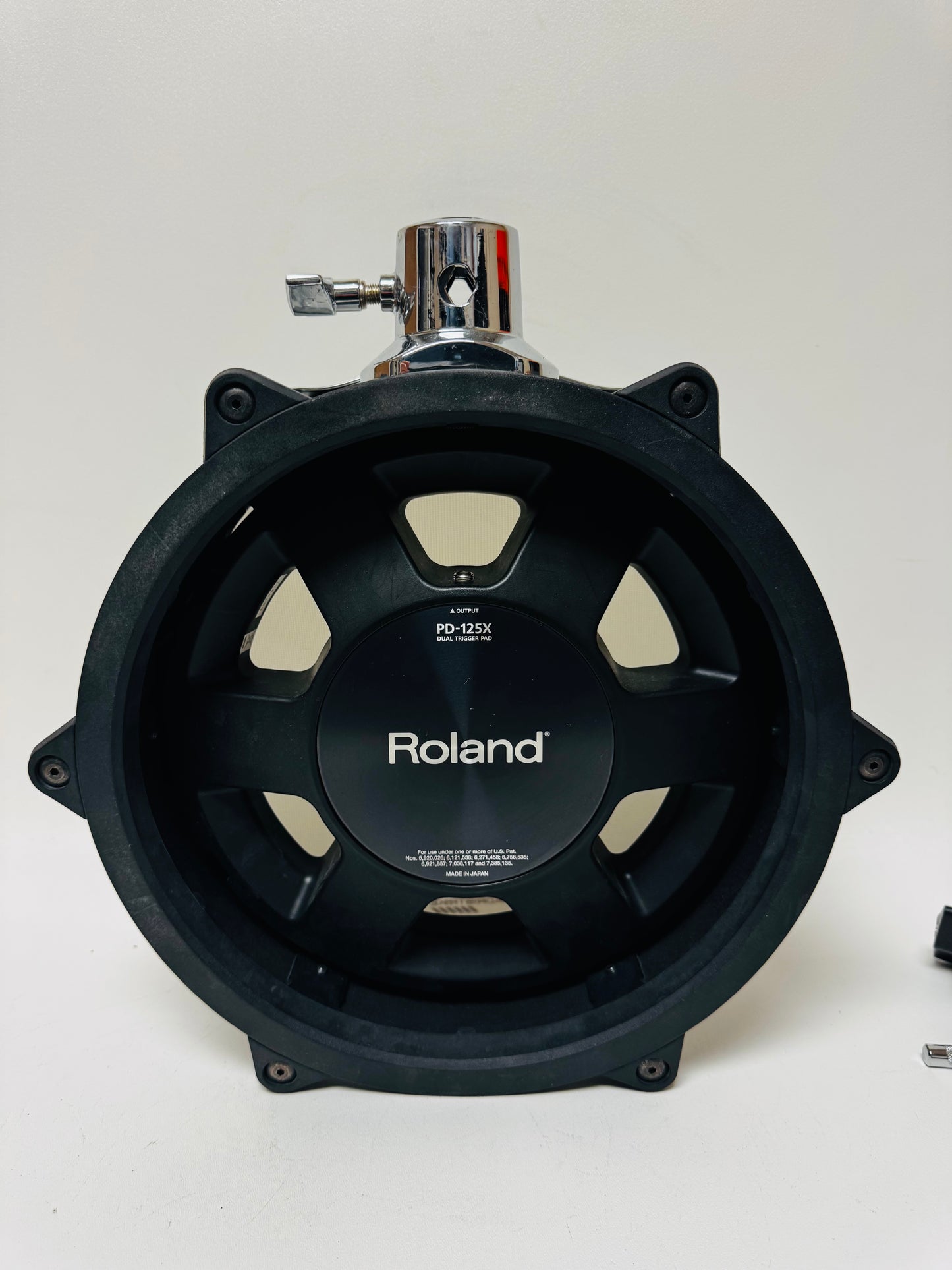 Roland PD-125X 12” Silver Chrome Mesh Snare or Tom Pad PD125X
