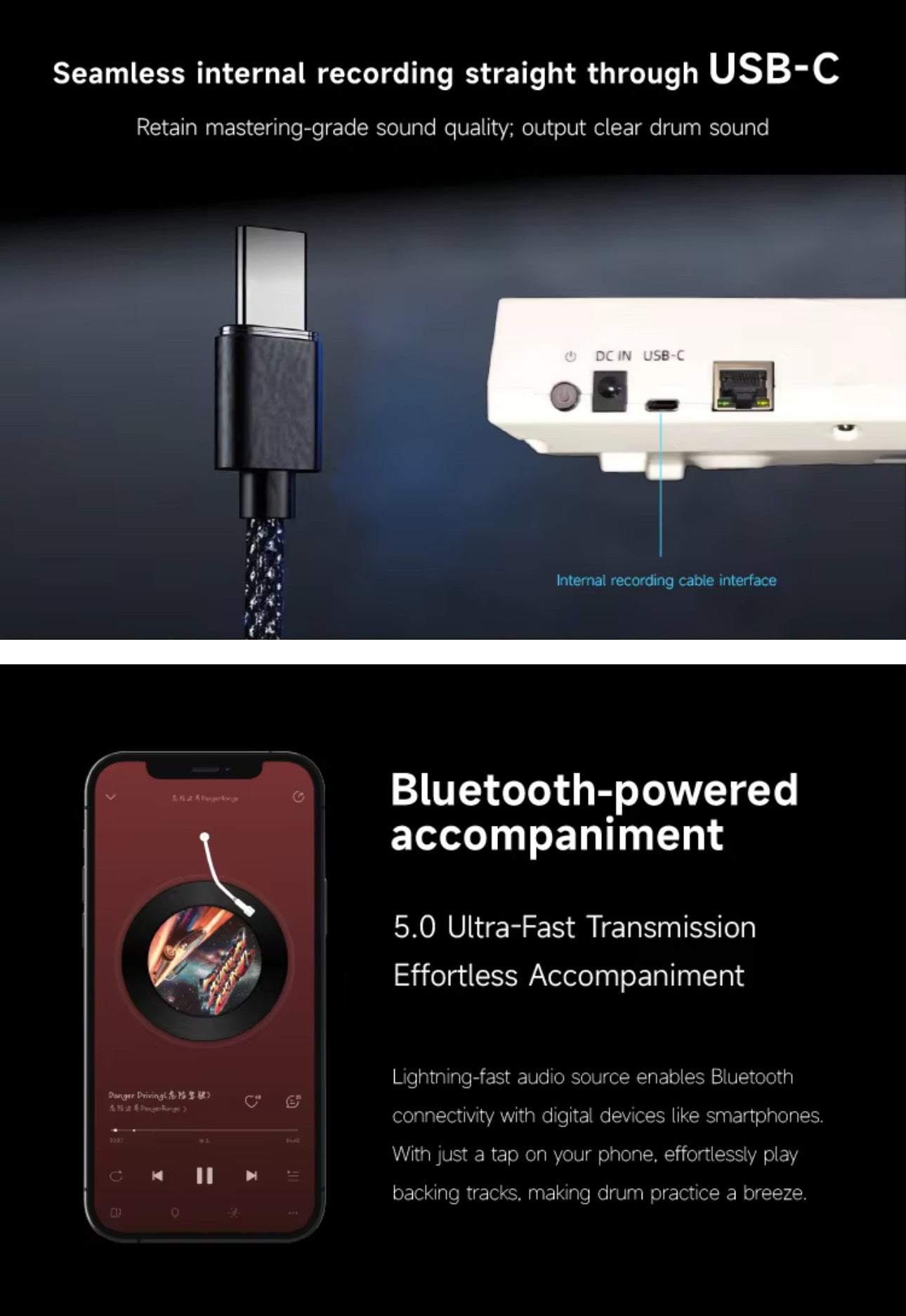 UNLOCK L1 Mini E Drum Kit Silver Edition