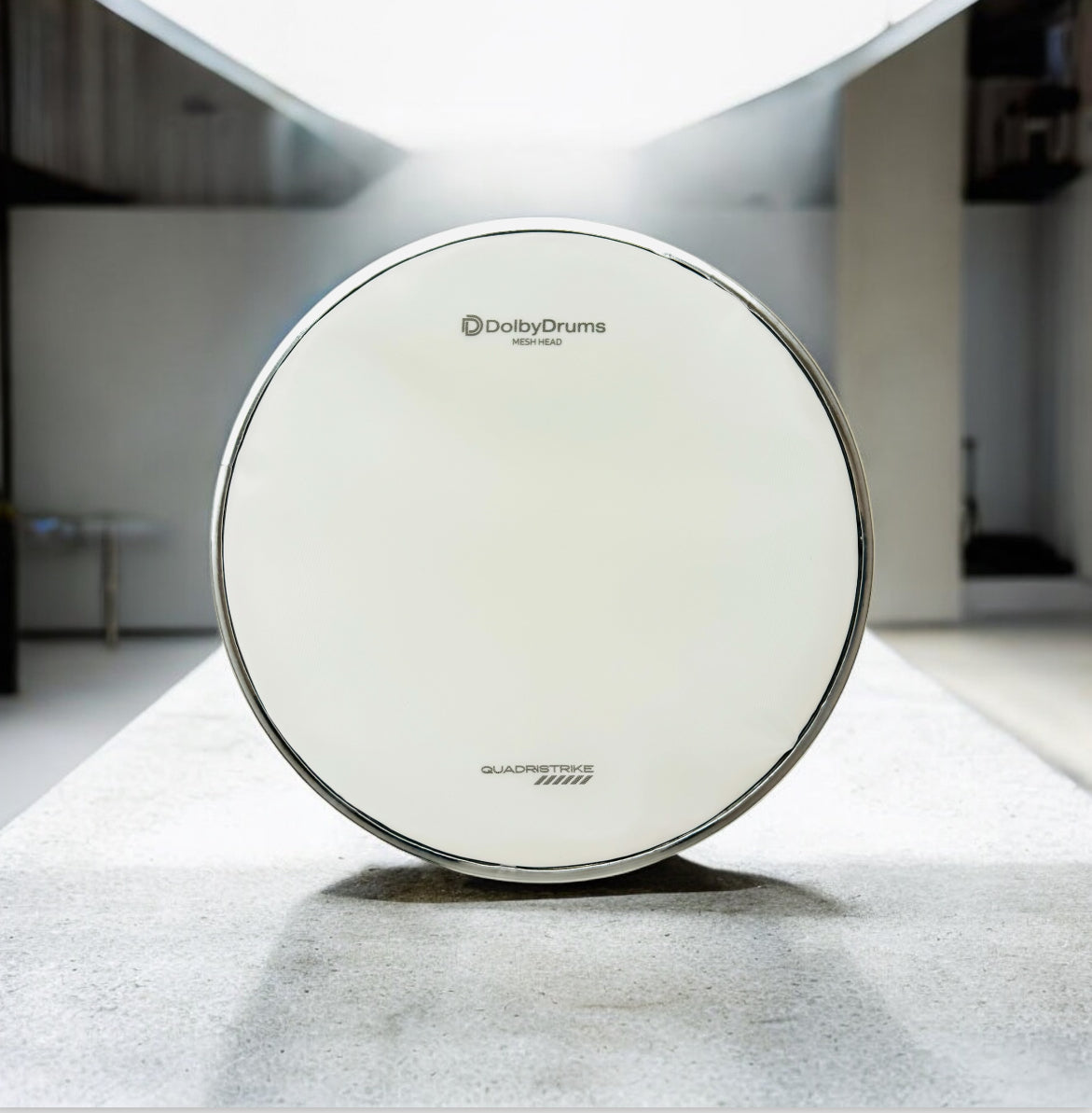 Dolby Drums 16” 4-Ply Quadristrike Mesh Drumhead for Roland Alesis Lemon Pad