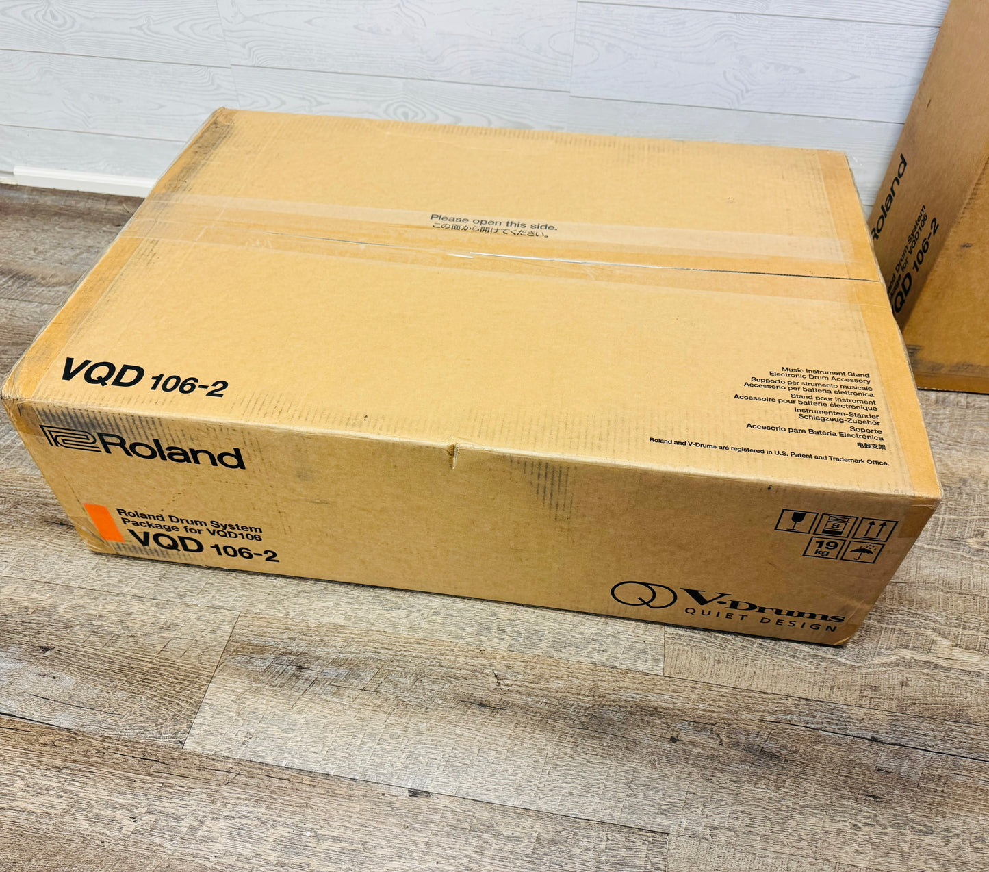 Roland MDS-Q VQD-106 Quiet Drum Rack WITHOUT Noise Eater Pads