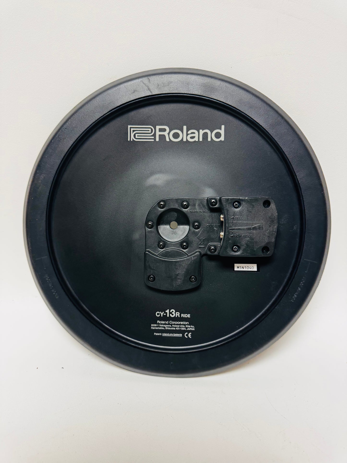 Roland CY-13R Cymbal Black Back with Ball Boom Arm CY13 CY-13