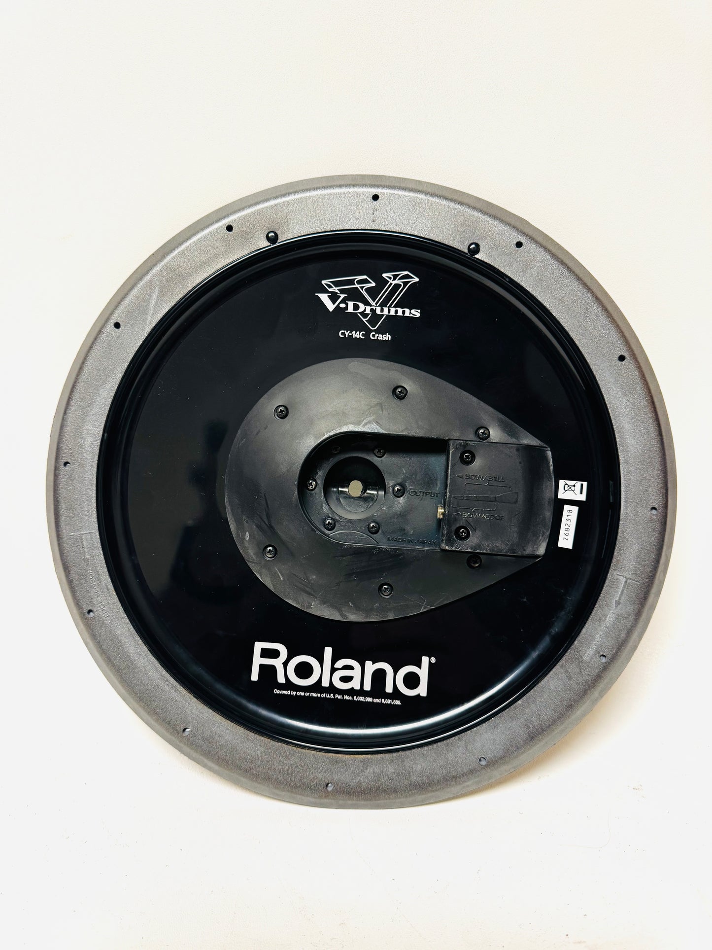 Roland CY-14C MG 14” Metallic Gray Crash Cymbal CY14 CY-14