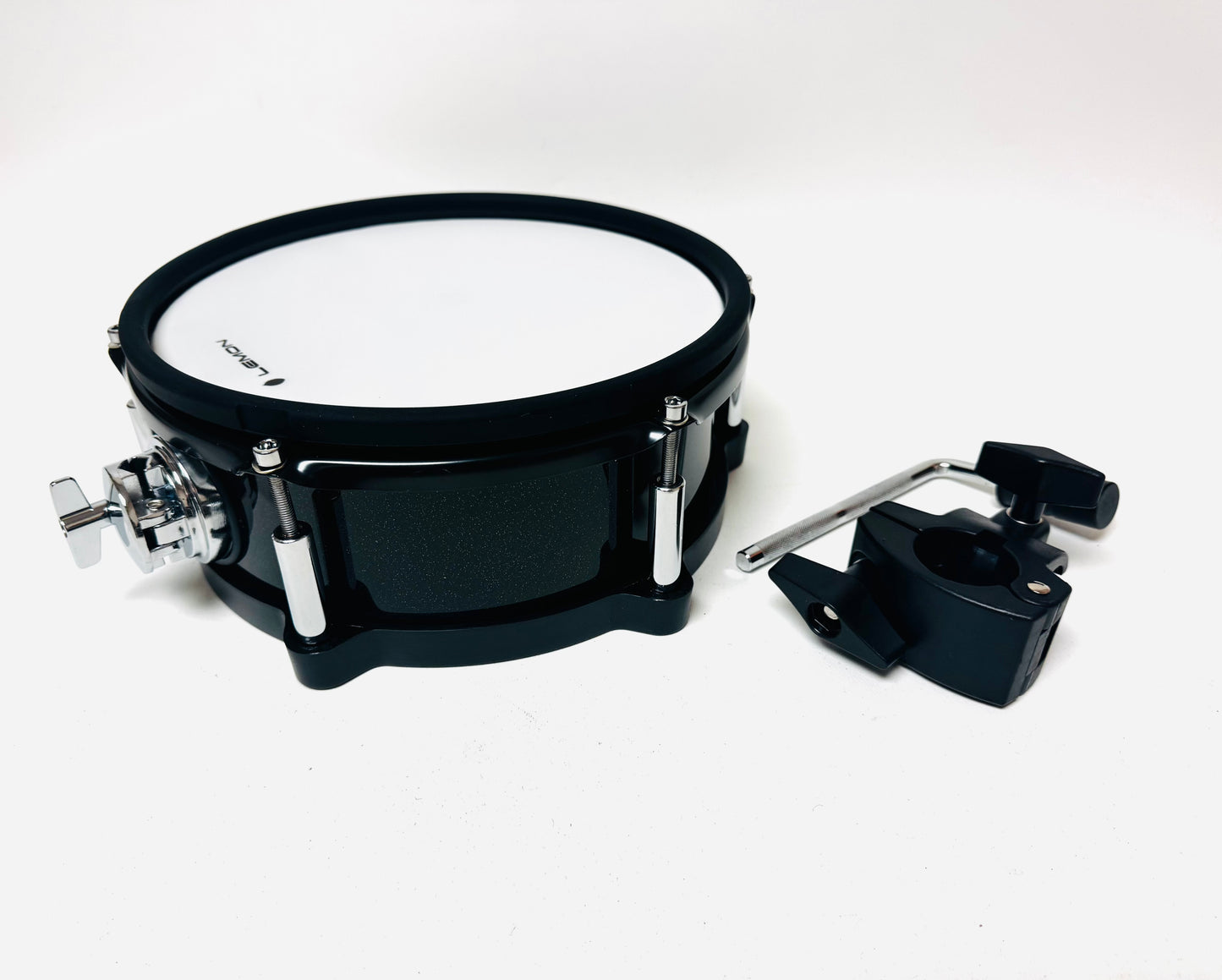 Lemon 10” x 4” Mesh Tom w Clamp for Roland Alesis Strike Kit