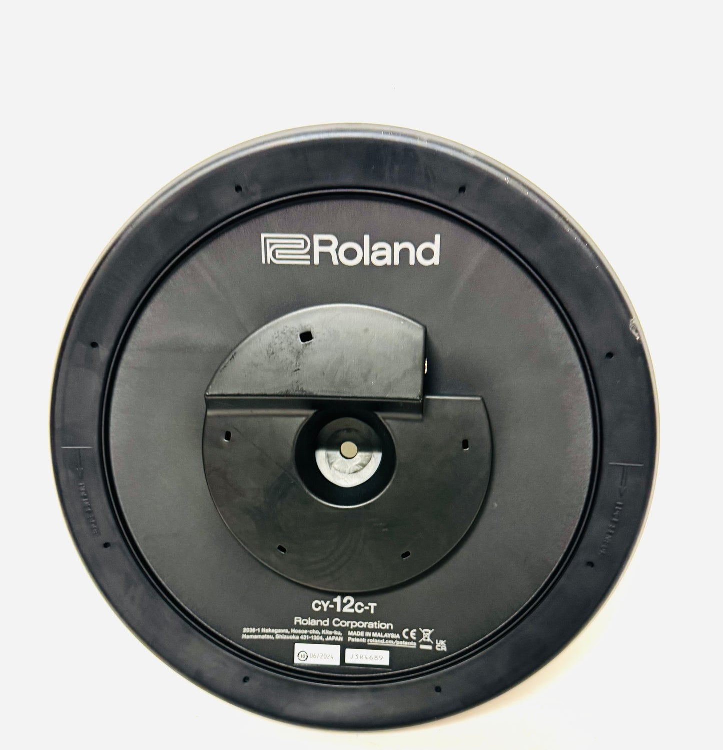 Roland CY-12C-T Thin Black Back Cymbal CY12