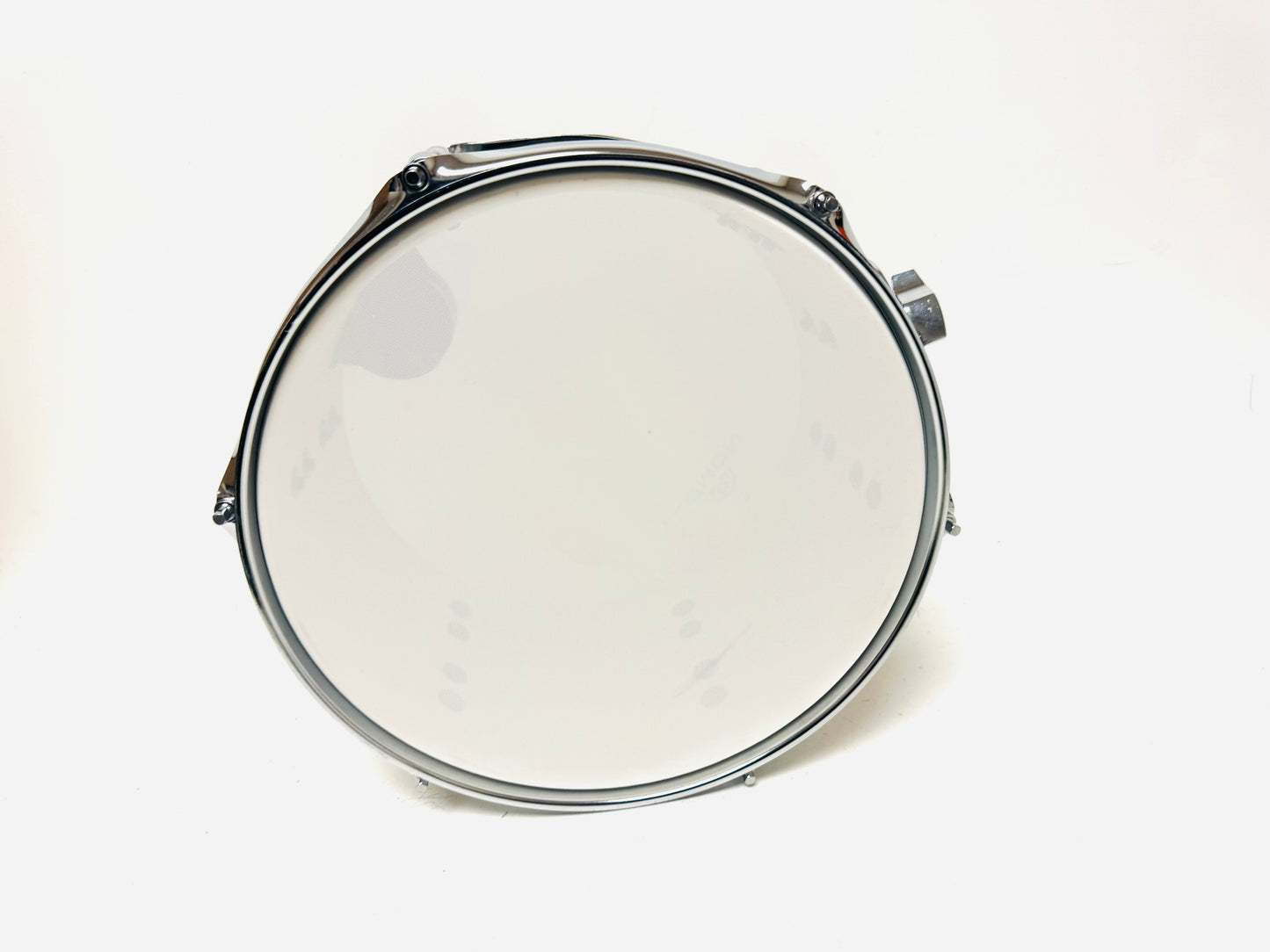 Used Lemon 12 x 7” WHITE Mesh Rack Tom for Roland or Alesis Strike