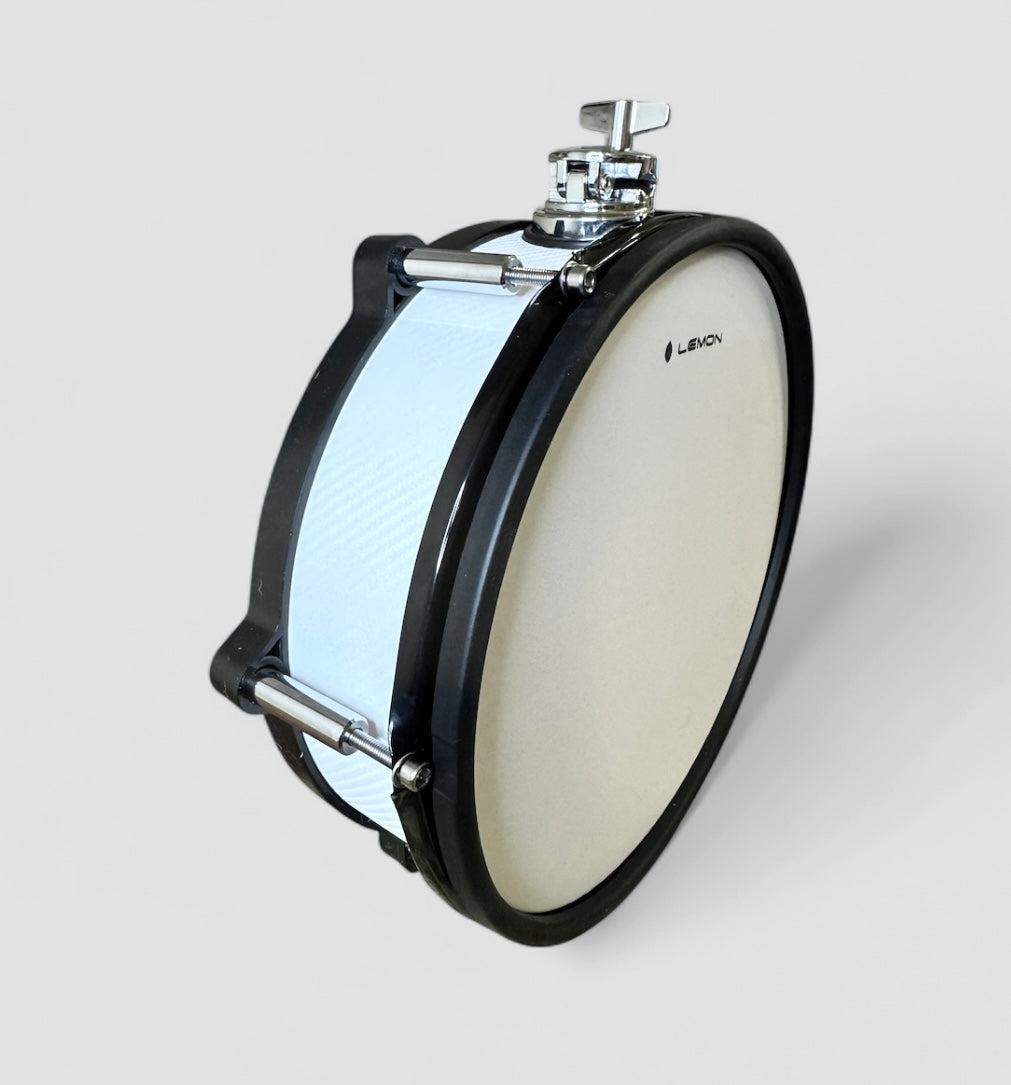 Lemon WHITE Shell Pack Tom Bass Kick Drum for Roland and Alesis Kit