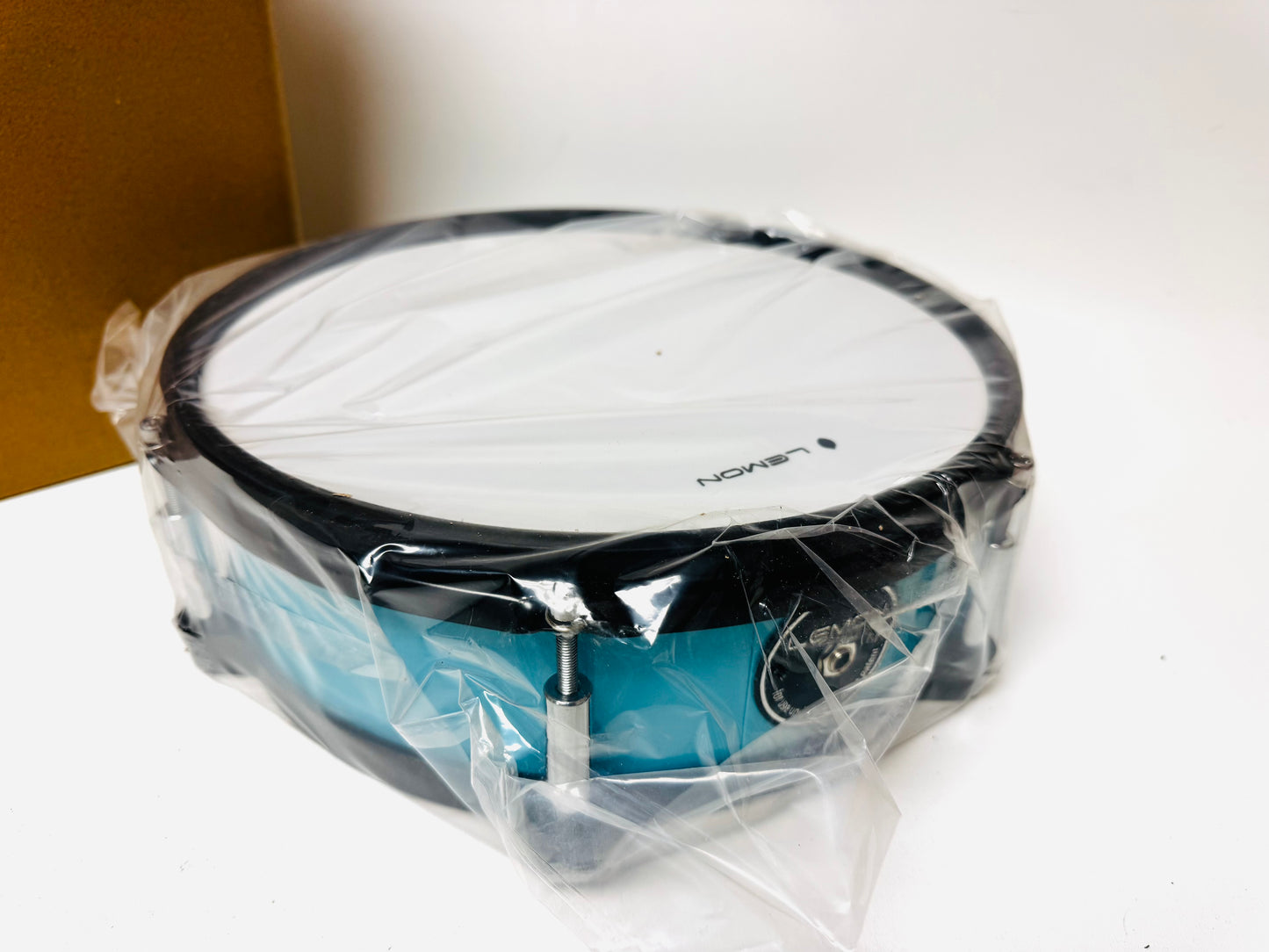 Lemon 12” x 4” SNARE Drum Light Blue w Mesh Head for Roland Alesis Strike