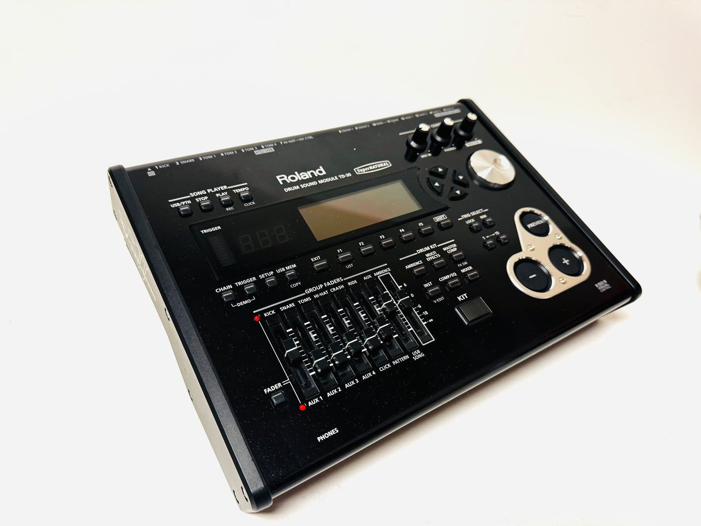 Roland TD-30 V-Drums Module w EXTRAS Brain TD30