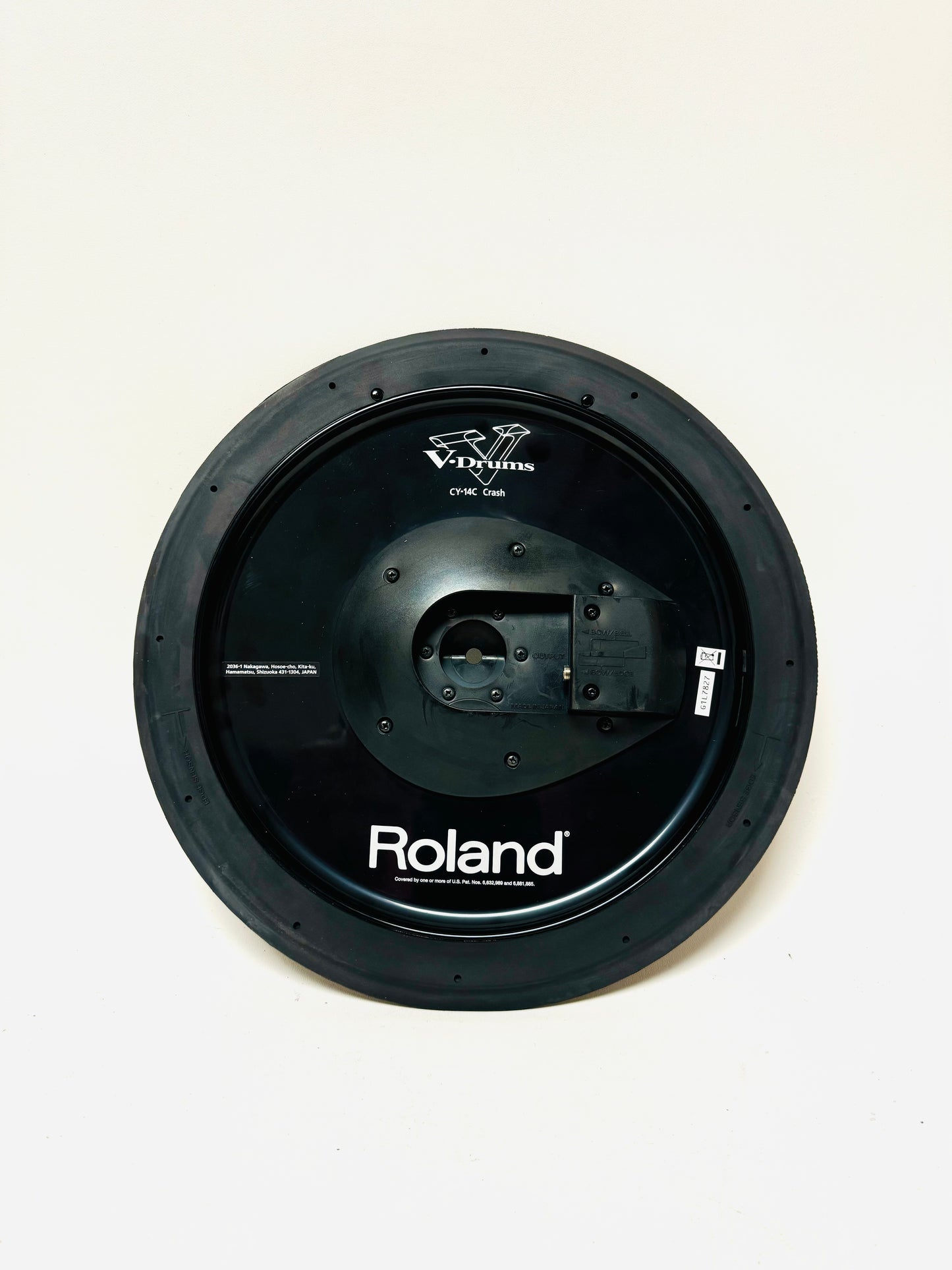 Roland CY-14C 14” Black Back Crash Cymbal CY14