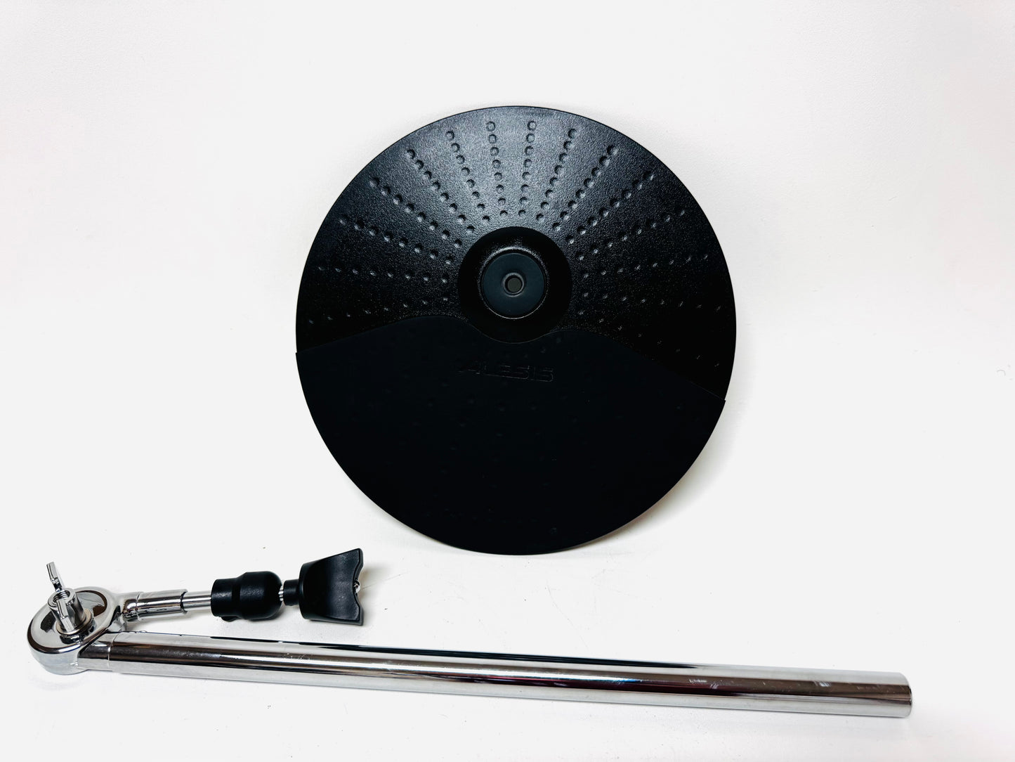 Alesis 10” Crash Cymbal w Chrome Arm Clamp Cable Nitro Pro SE