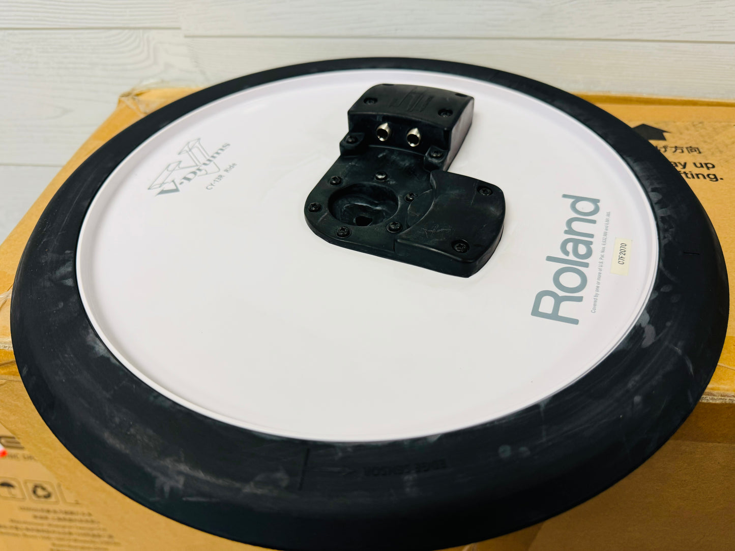 Roland CY-13R Ride 3 Zone Cymbal White Back CY13 CY-13