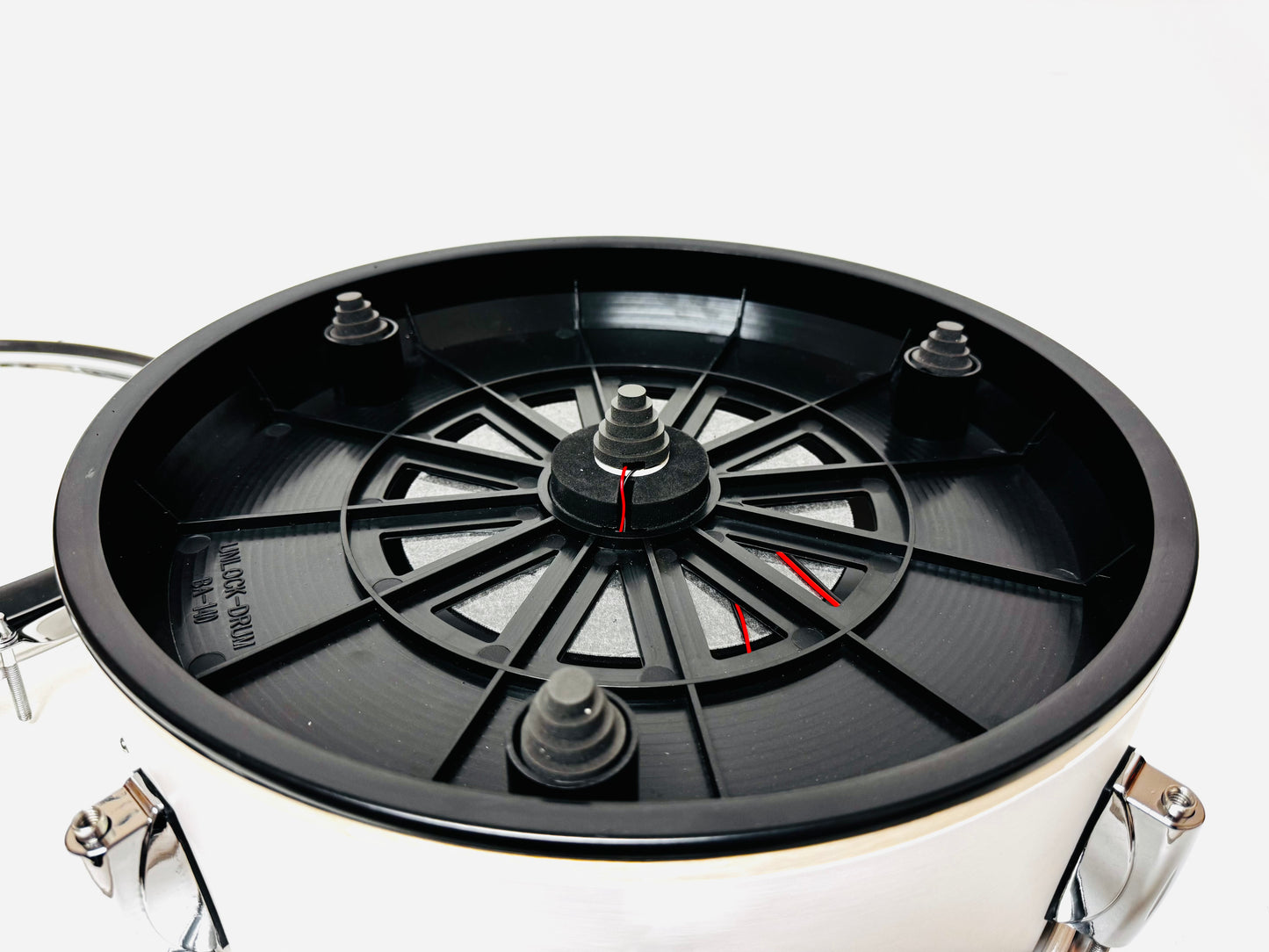 Lemon T1000 E Drum Set White NO MODULE Compatible w Roland + Alesis