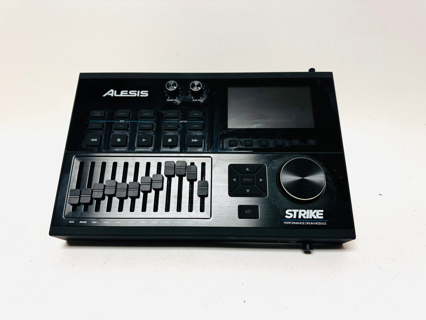 Alesis Strike Drum Module Brain with Cables and Mount Plate