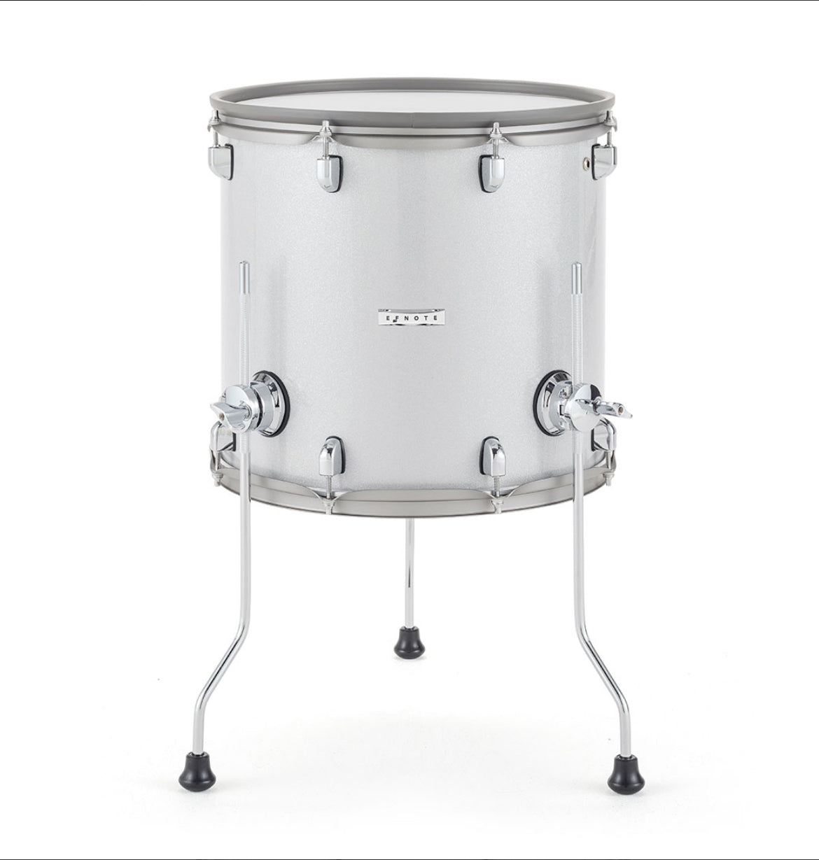 EFNOTE 15” Floor Tom Drum White Sparkle EFD-T1515-WS