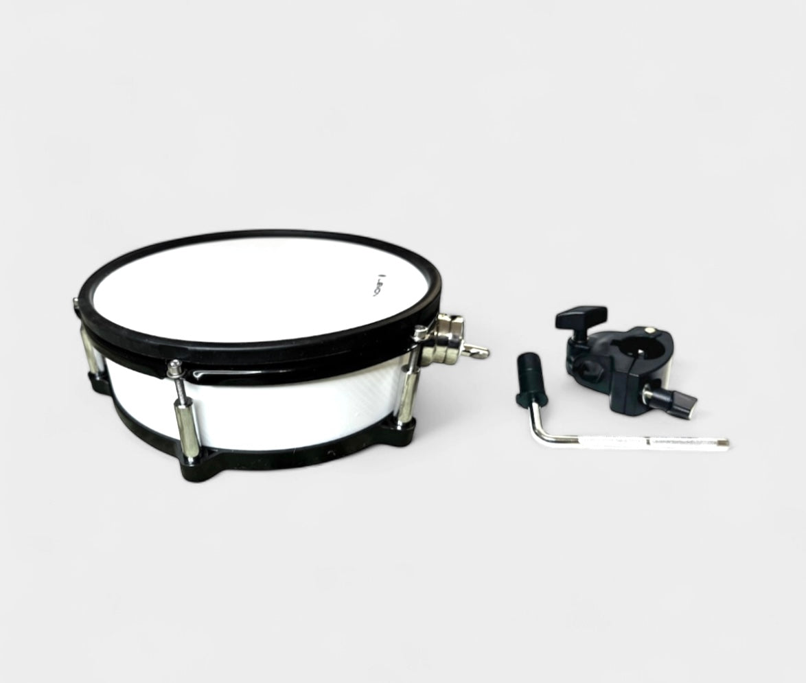Lemon WHITE Shell Pack Tom Bass Kick Drum for Roland and Alesis Kit