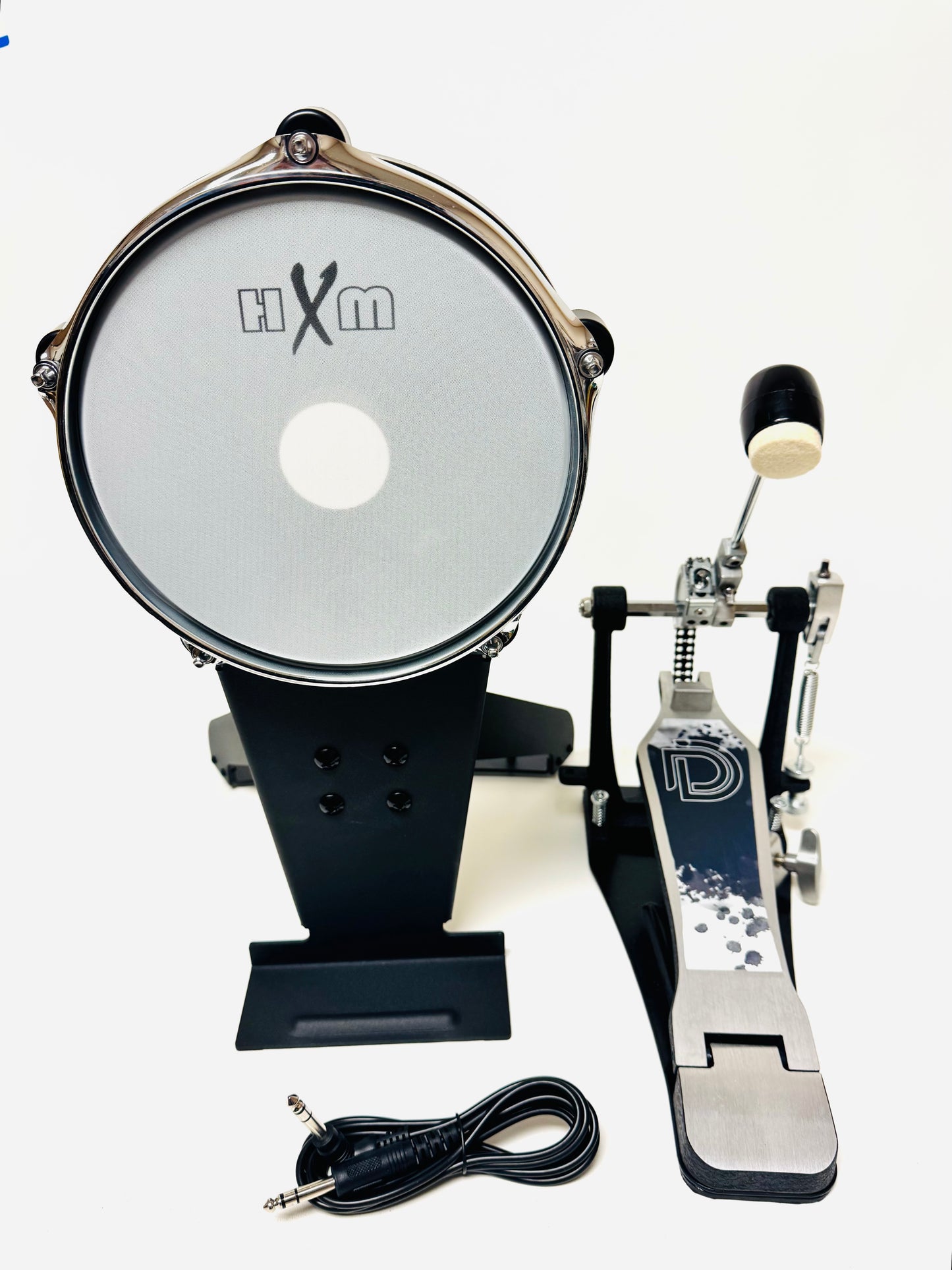 8” HXM Bass Kick Drum Tower w Pedal Compatible Roland or Alesis Drums