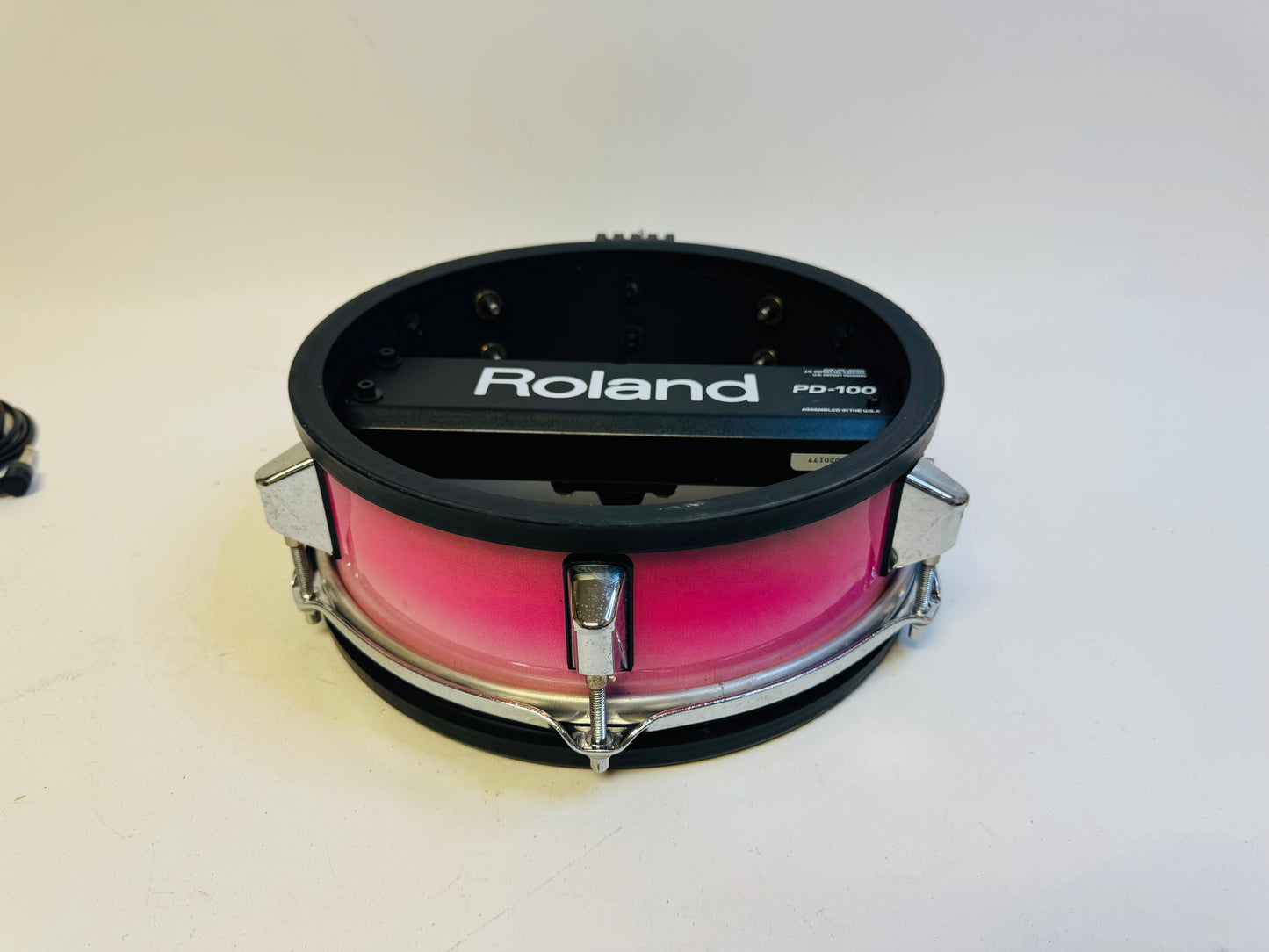 Roland PD-100 Faded Red 10” Mesh Snare Tom Pad w Clamp PD100