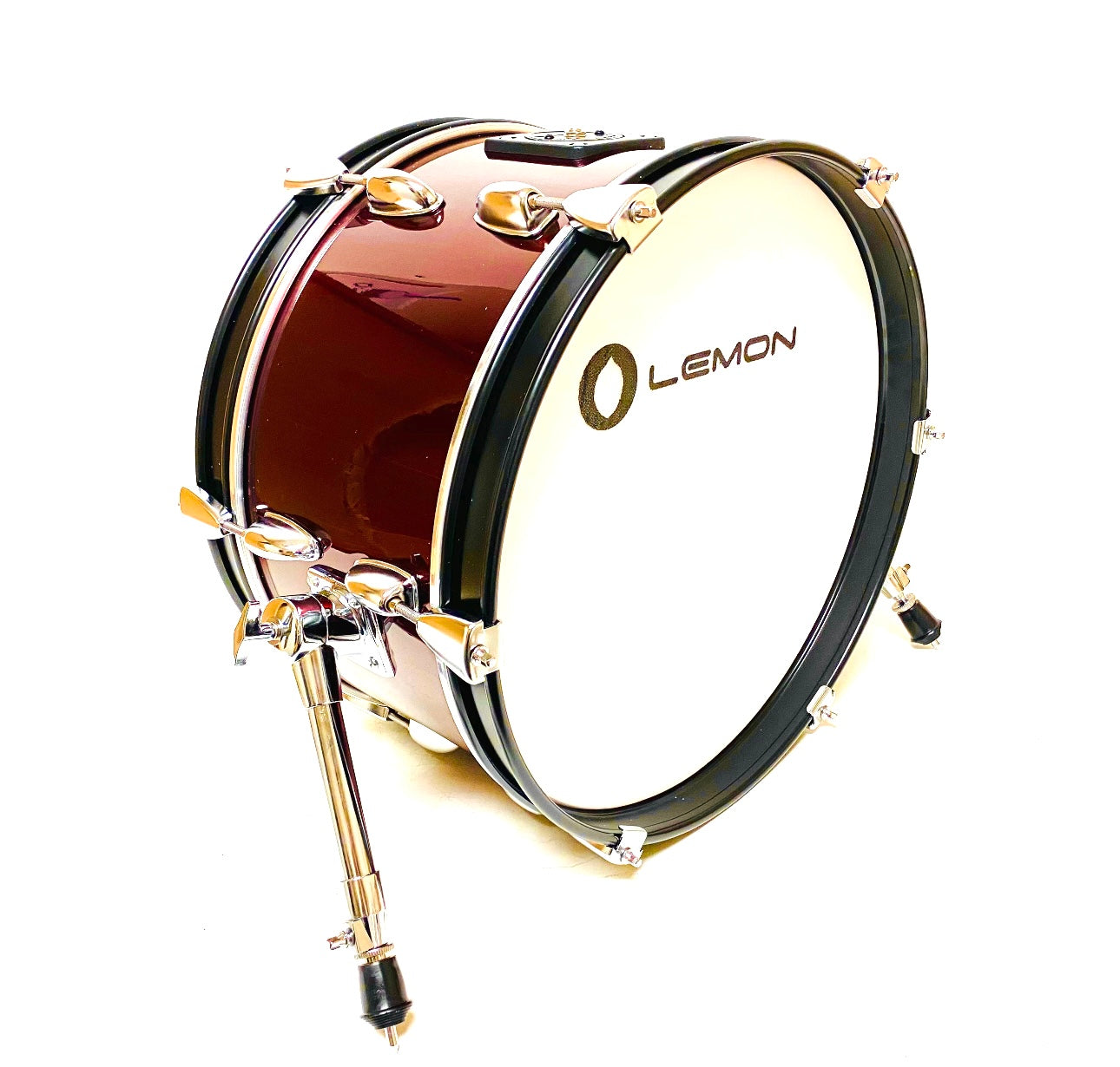 Lemon RED Shell Pack Snare Tom Bass Kick Drum for Roland and Alesis Kit
