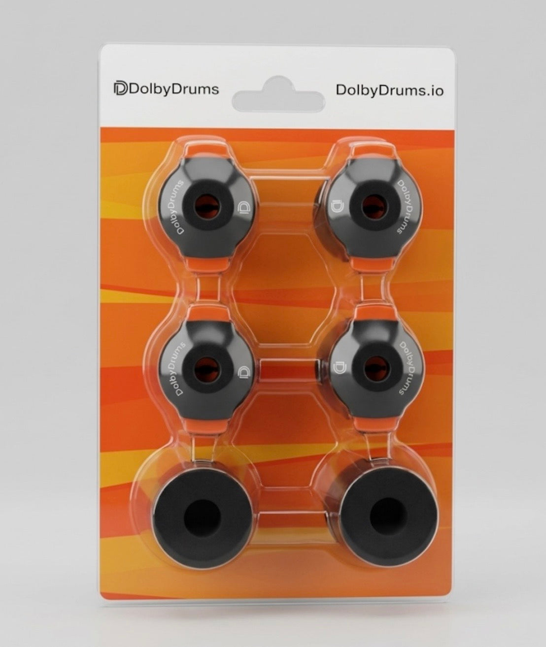 Dolby Quick Release Mount 8mm Cymbal Wing Nut w Foam Felt Washer