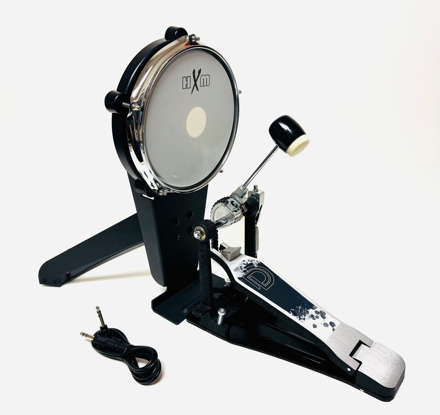 8” HXM Bass Kick Drum Tower w Pedal Compatible Roland or Alesis Drums