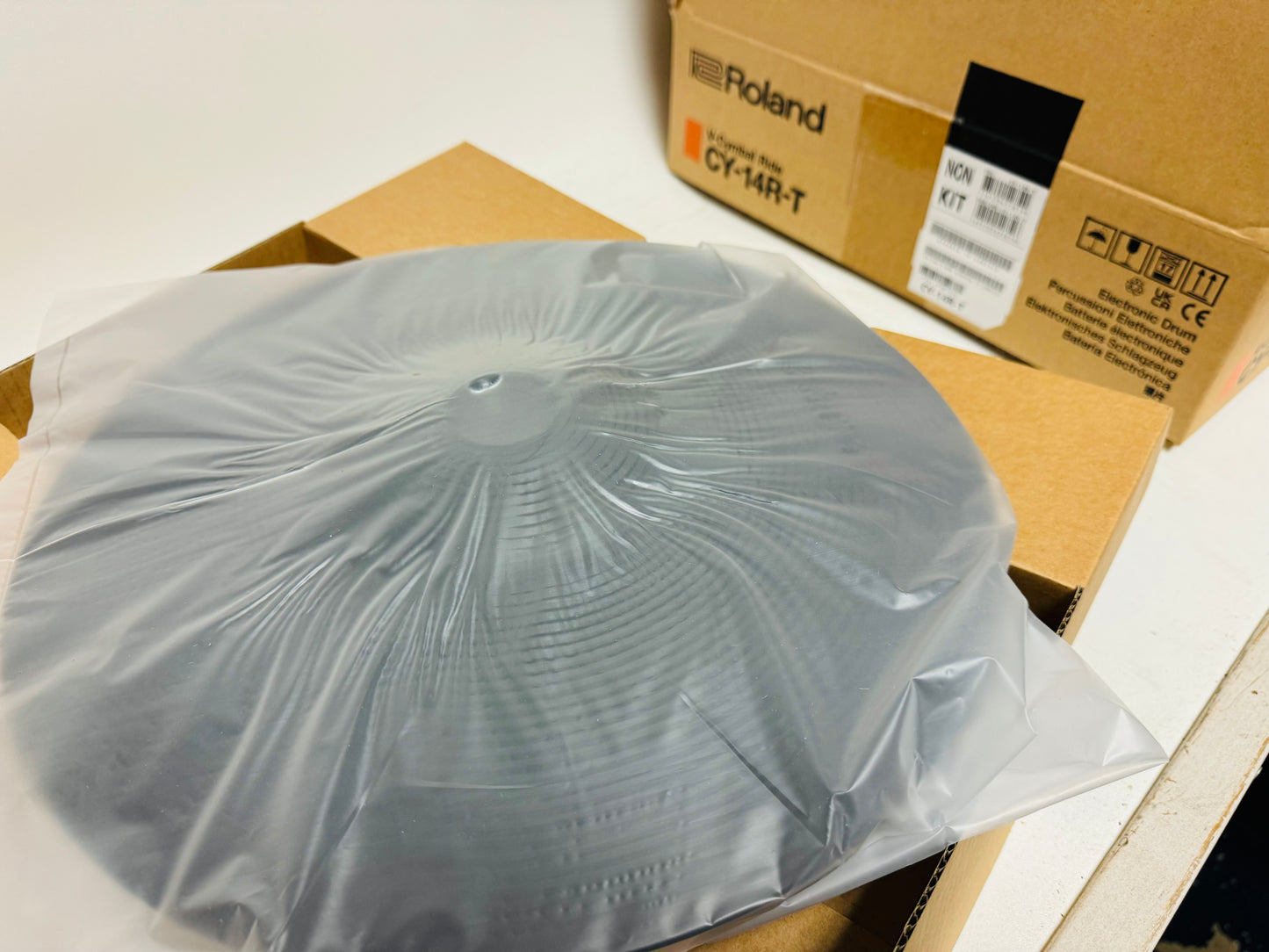 Roland CY-14R-T 14” Black Ride Cymbal CY14 T
