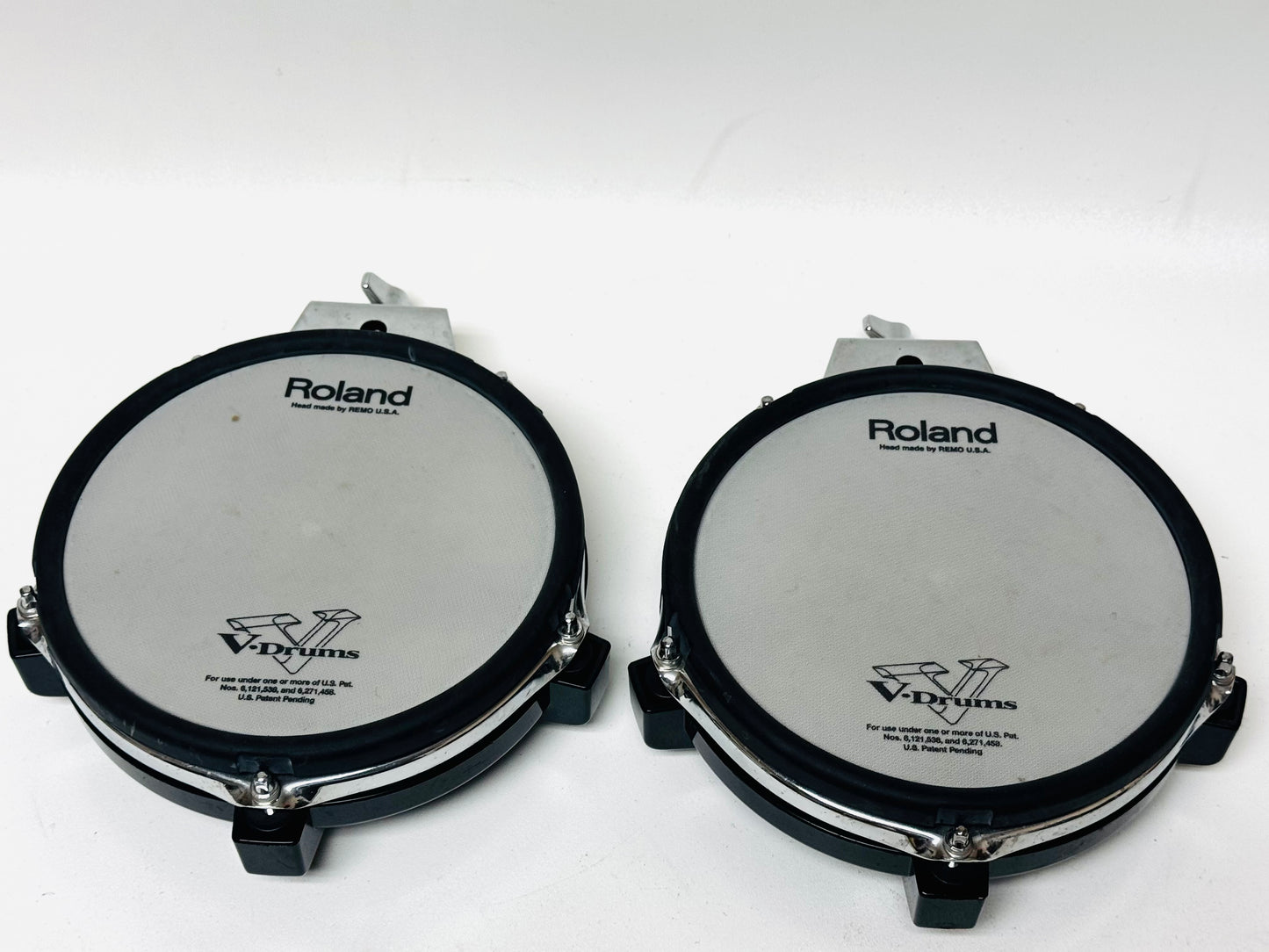 Pair of Roland PD-85 Mesh 8” Tom or Snare Pad PD85