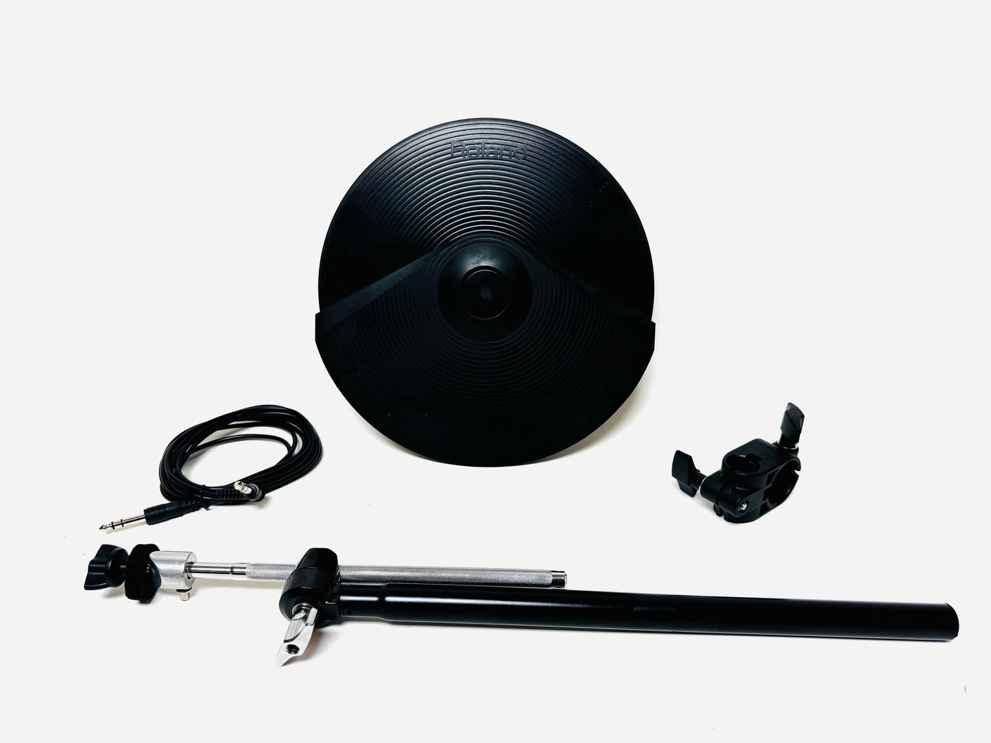 Roland CY-8 Crash Cymbal with Boom Arm Clamp Cable