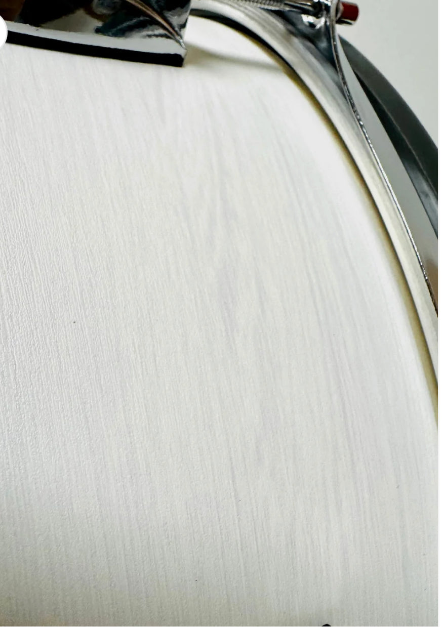 Lemon 14” WHITE Mesh Floor Tom for Roland or Alesis Strike