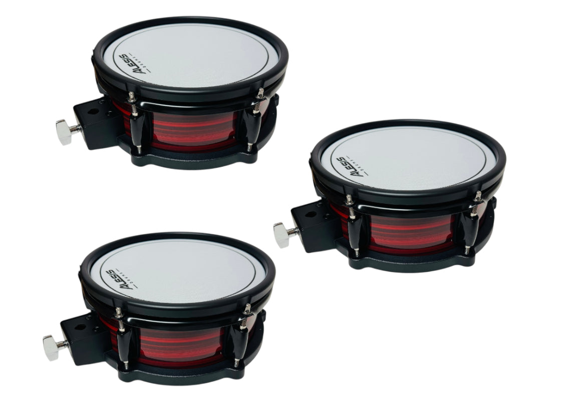 Set of 3 Alesis Nitro Pro 10” Mesh Snare Drum Pad OPEN Box