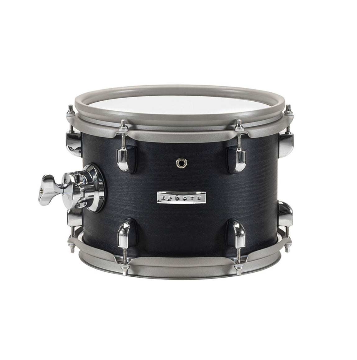 EFNOTE 10 x 7” Rack Tom Drum Black Oak EFD-1070-BO