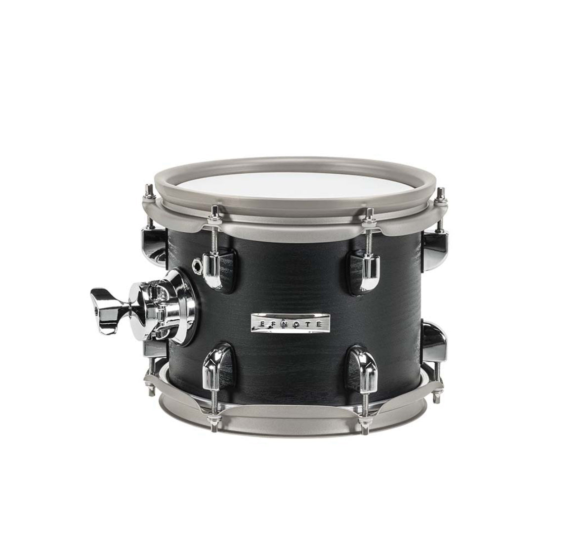 EFNOTE 8 x 6.5” Rack Tom Drum Black Oak EFD-T0865-BO