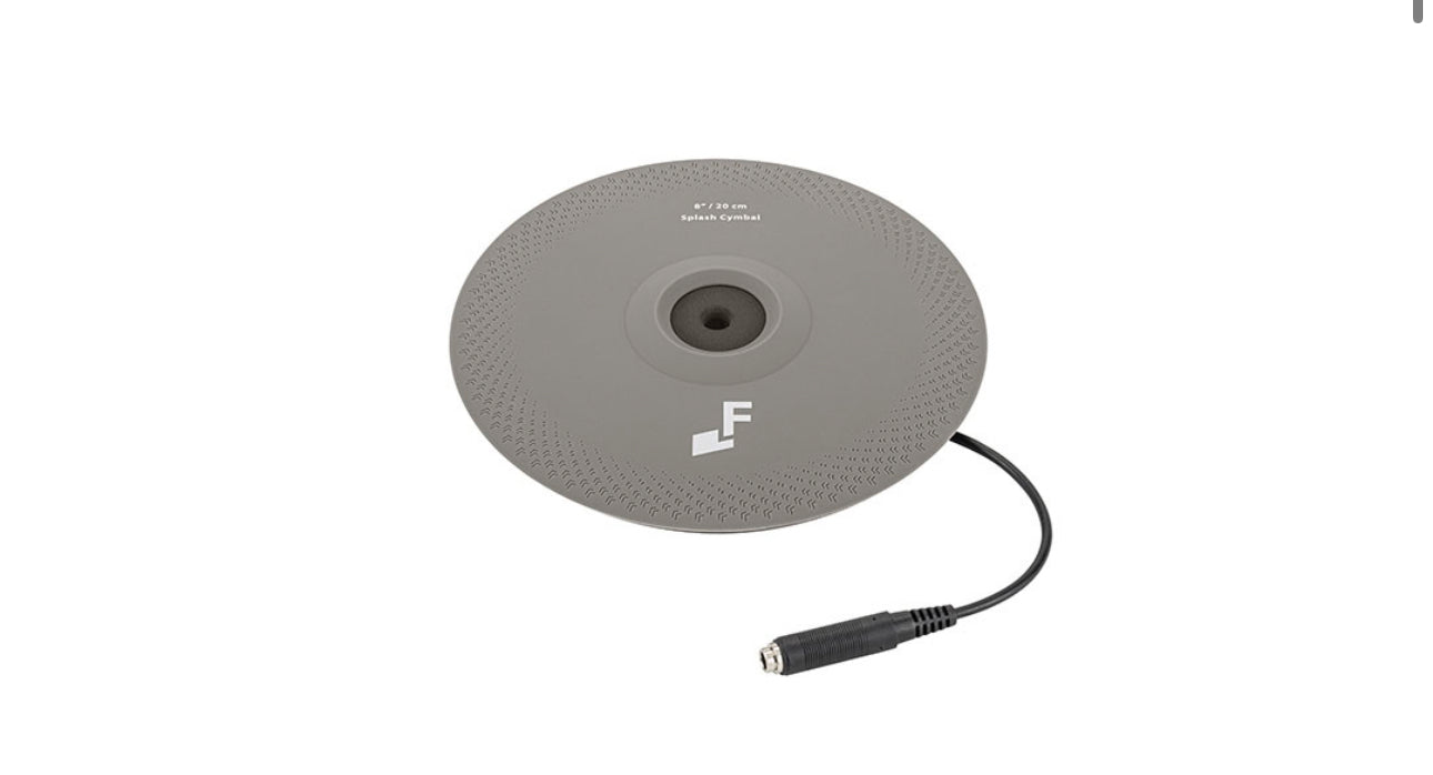 EFNOTE 8” Splash Cymbal Warm Gray EFD-C08