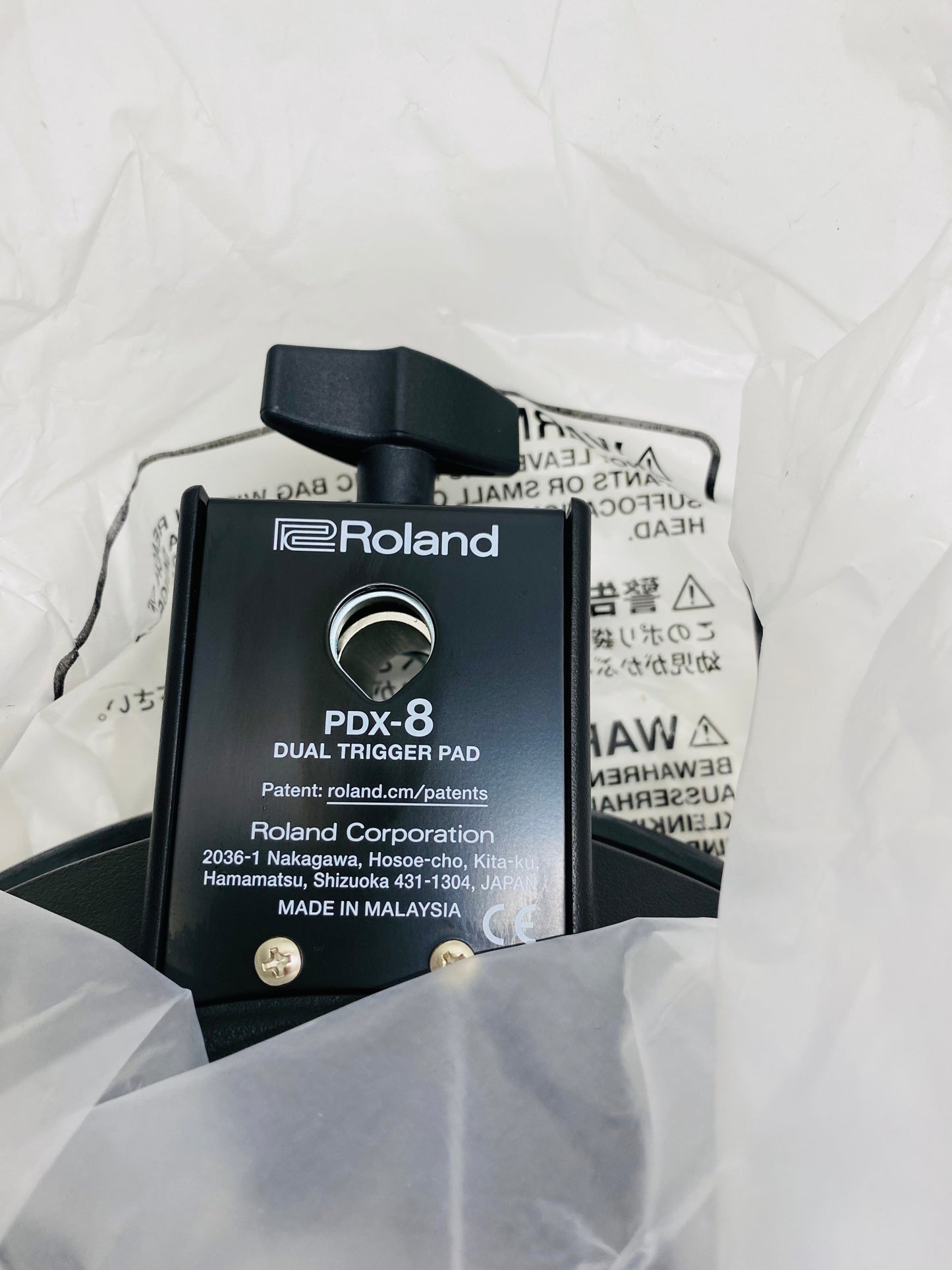 Roland OPEN BOX PDX-8 Black with Mount Clamp and Cable PDX8