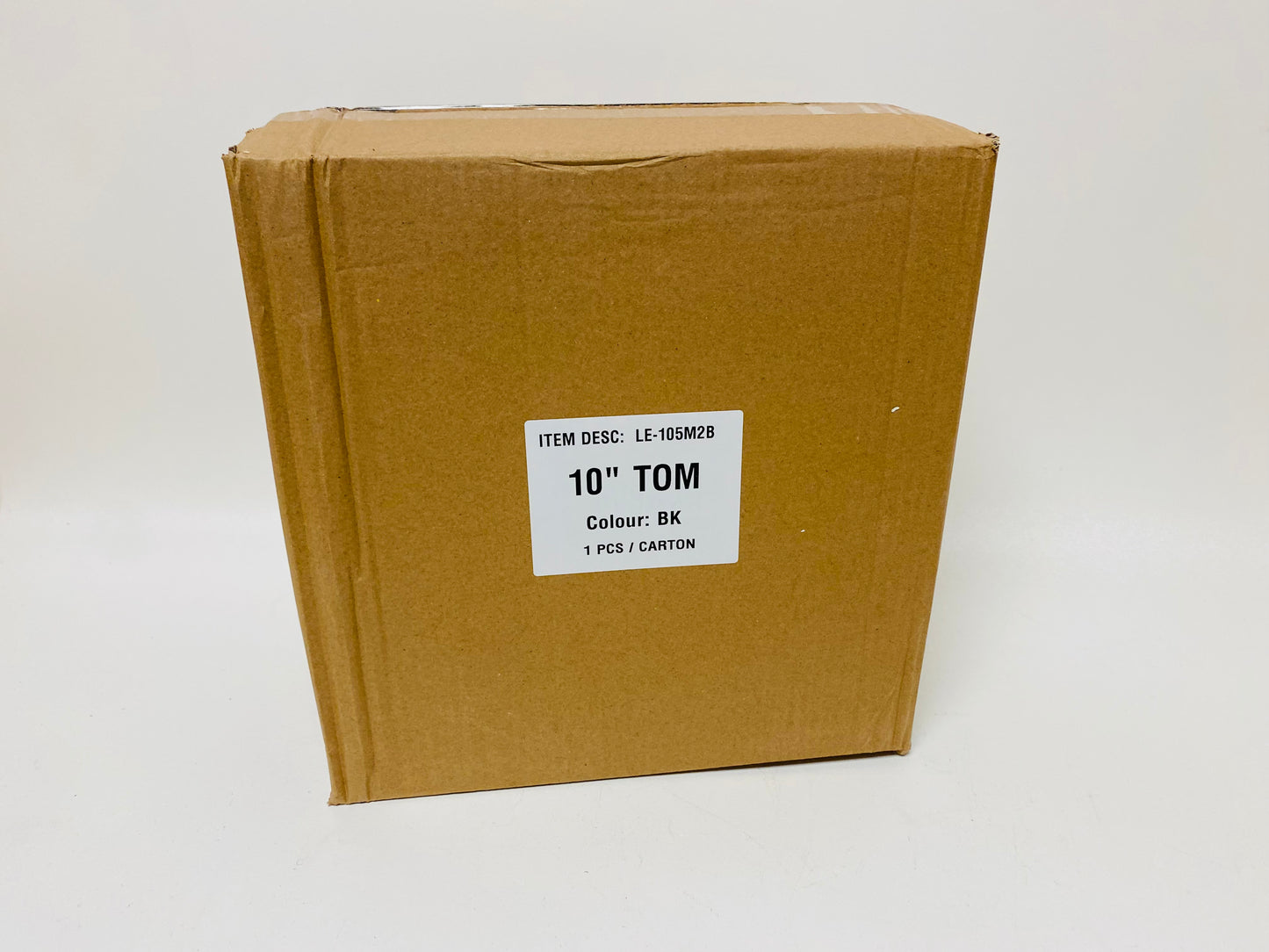 Lemon 10” x 5” Black Sparkle Mesh Tom for Roland Alesis Strike Kit Kit