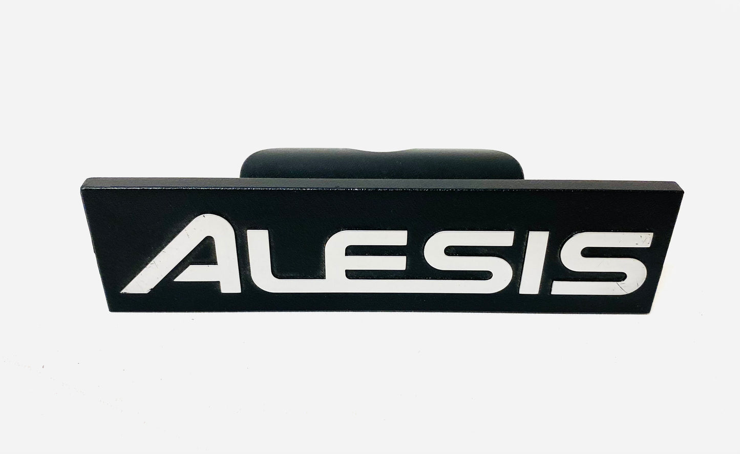 Alesis Rack Nameplate Brand Badge Clip On Tube