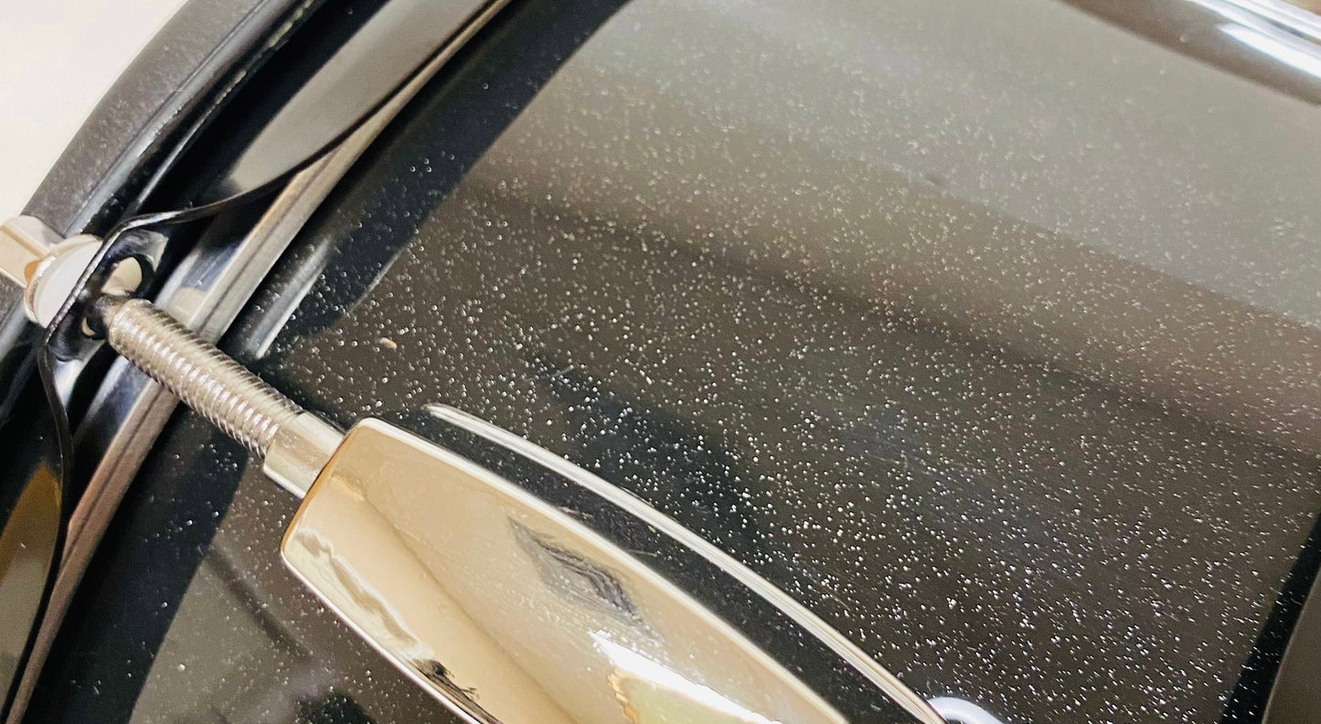 Lemon 13” x 13” BLACK SPARKLE Mesh Floor Tom for Roland Alesis Strike Kit