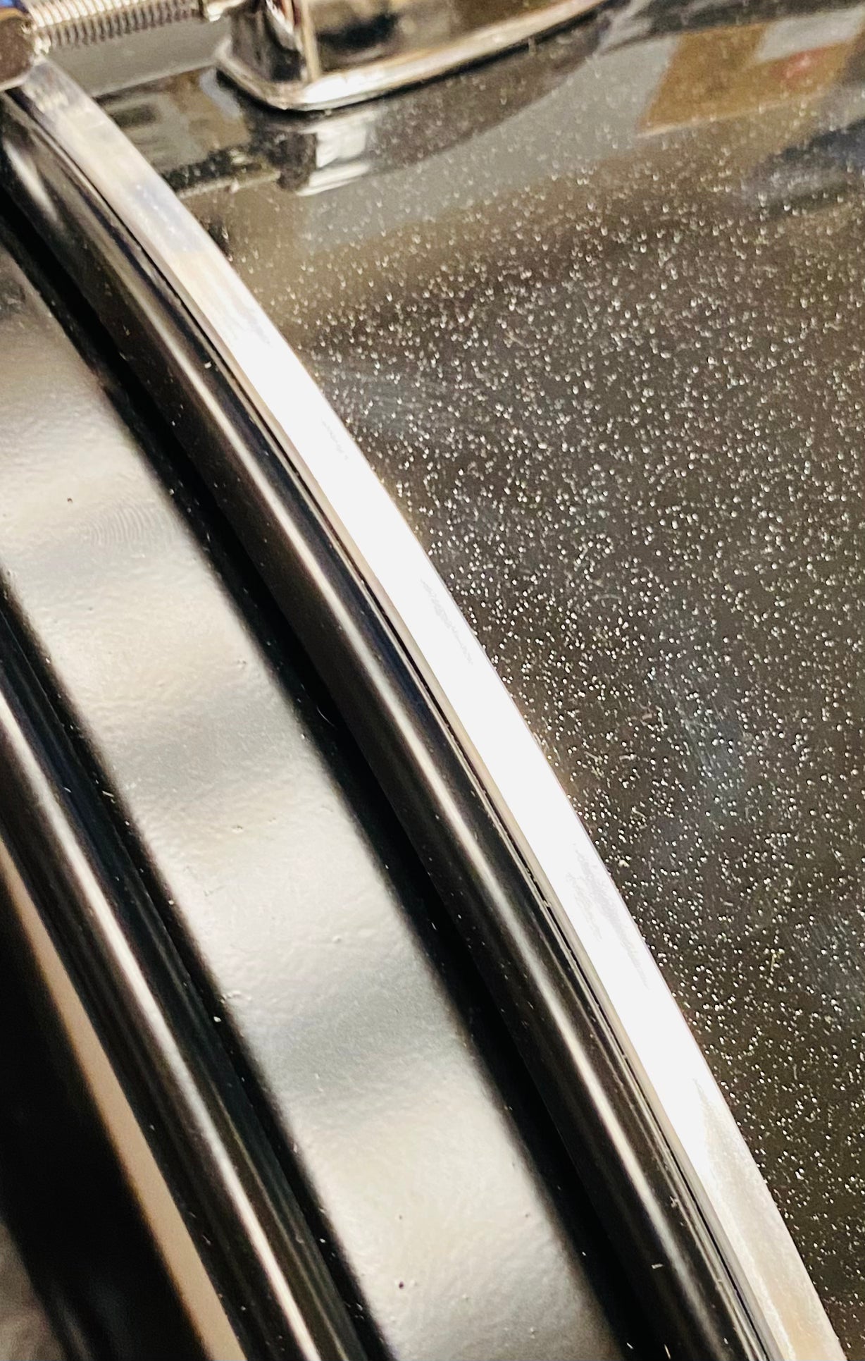 Lemon 16” Black Sparkle Bass Kick Drum for Roland Alesis OPEN BOX